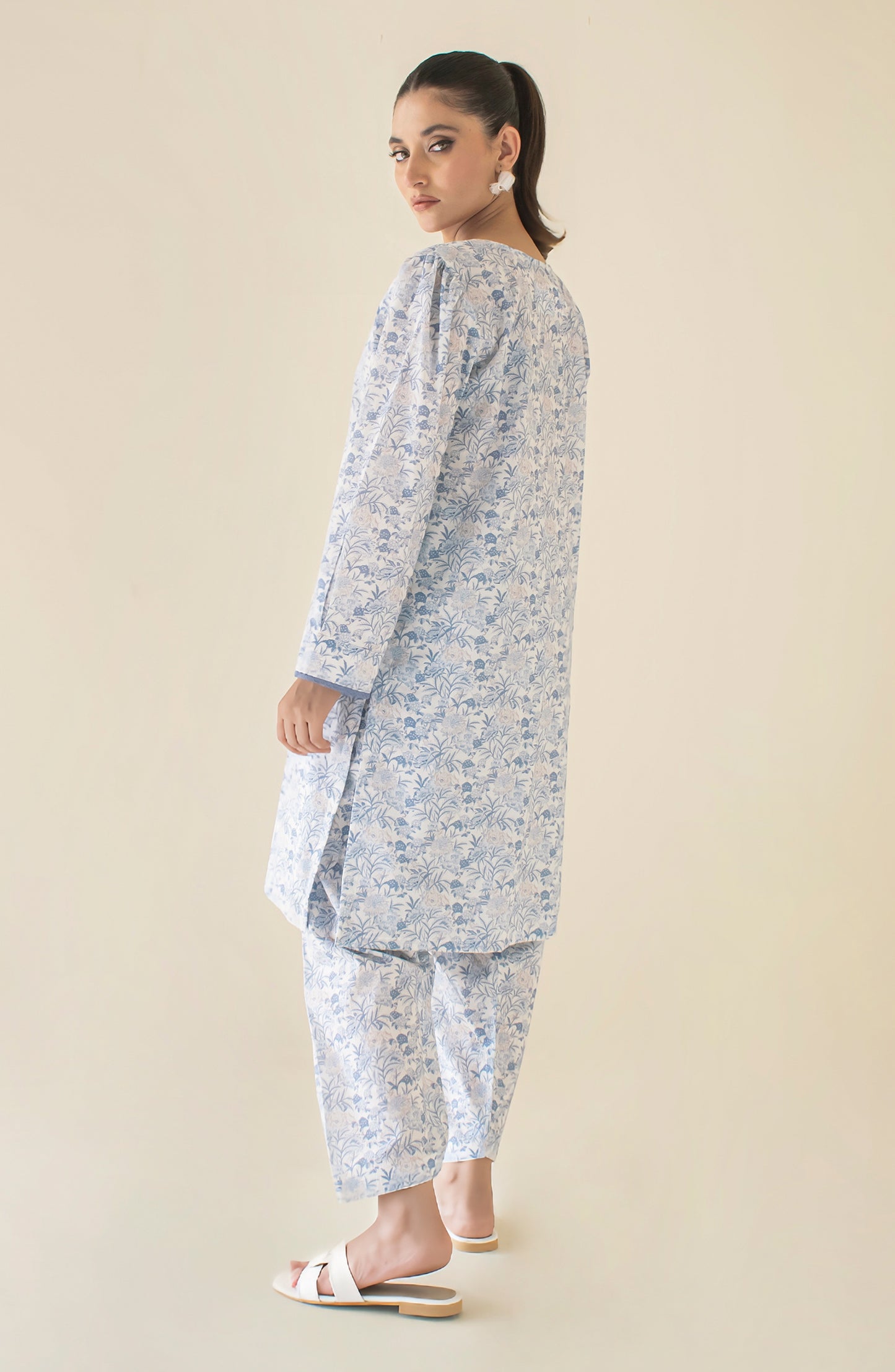 Stitched Printed Shirt & Pant - 2 Piece (CordSet) - WRCV24S-2009