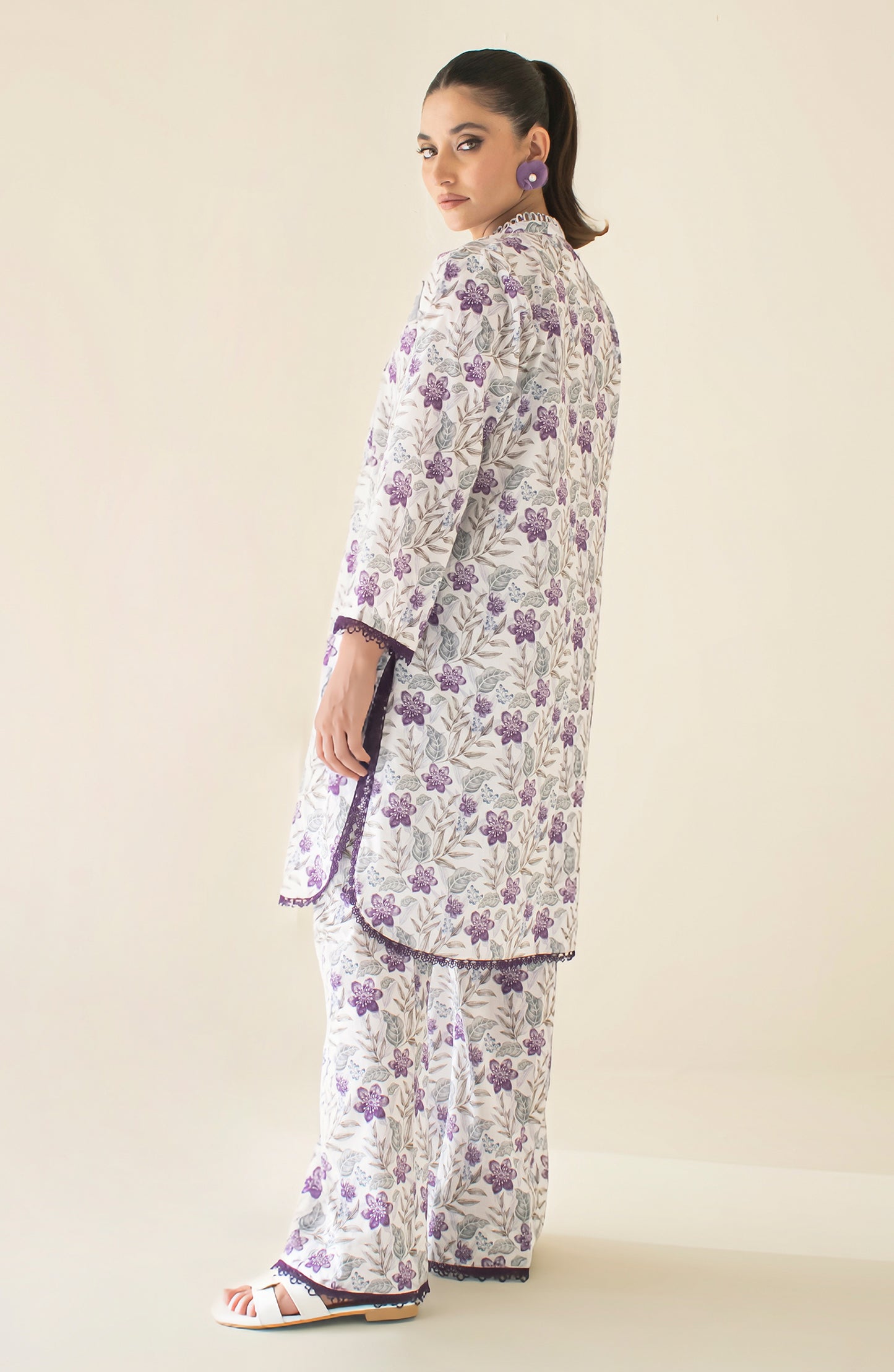 Stitched Printed Shirt & Pant - 2 Piece (CordSet) - WRCV24S-2035