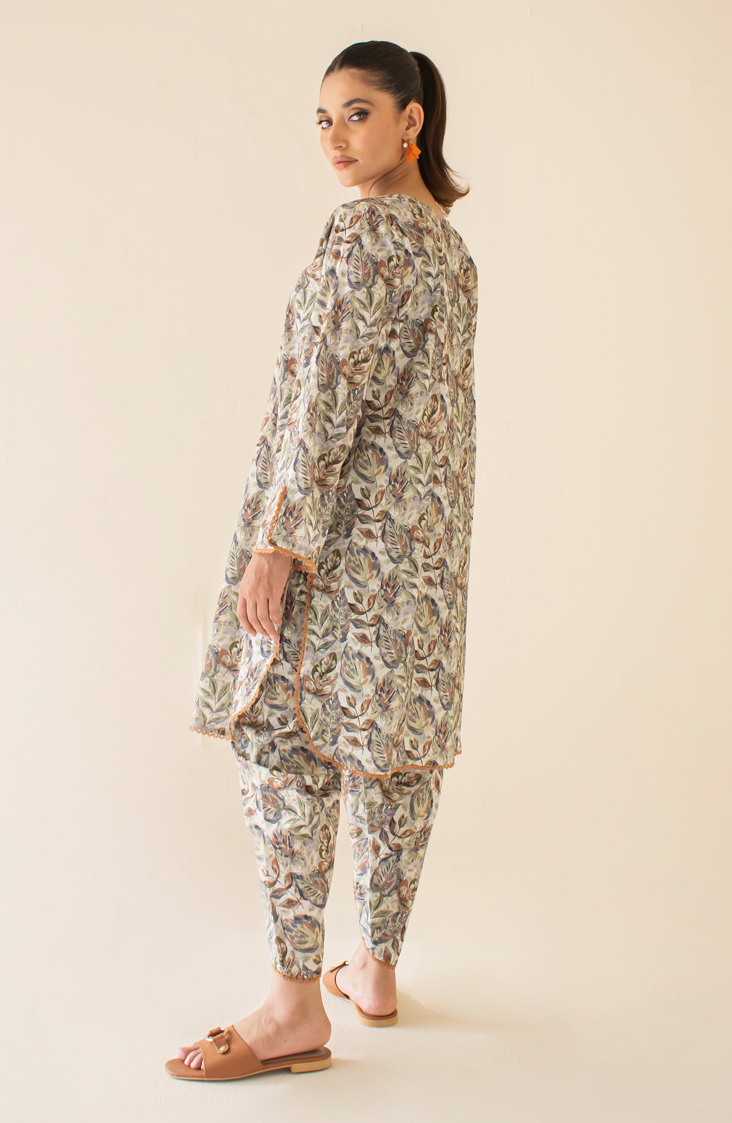 Stitched Printed Shirt & Pant - 2 Piece (CordSet) - WRCV24S-2003