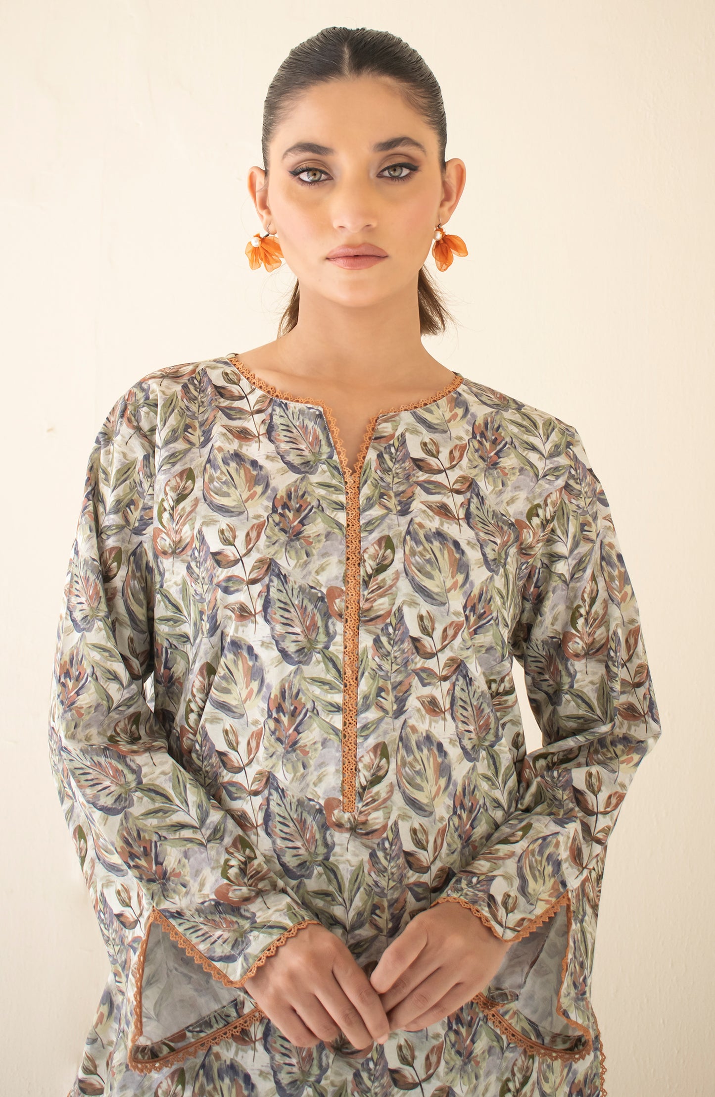 Stitched Printed Shirt & Pant - 2 Piece (CordSet) - WRCV24S-2003