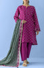 Stitched 3 Piece Printed Lawn Shirt , Cambric Pant and Lawn Dupatta (OTL-24-053/S PINK)