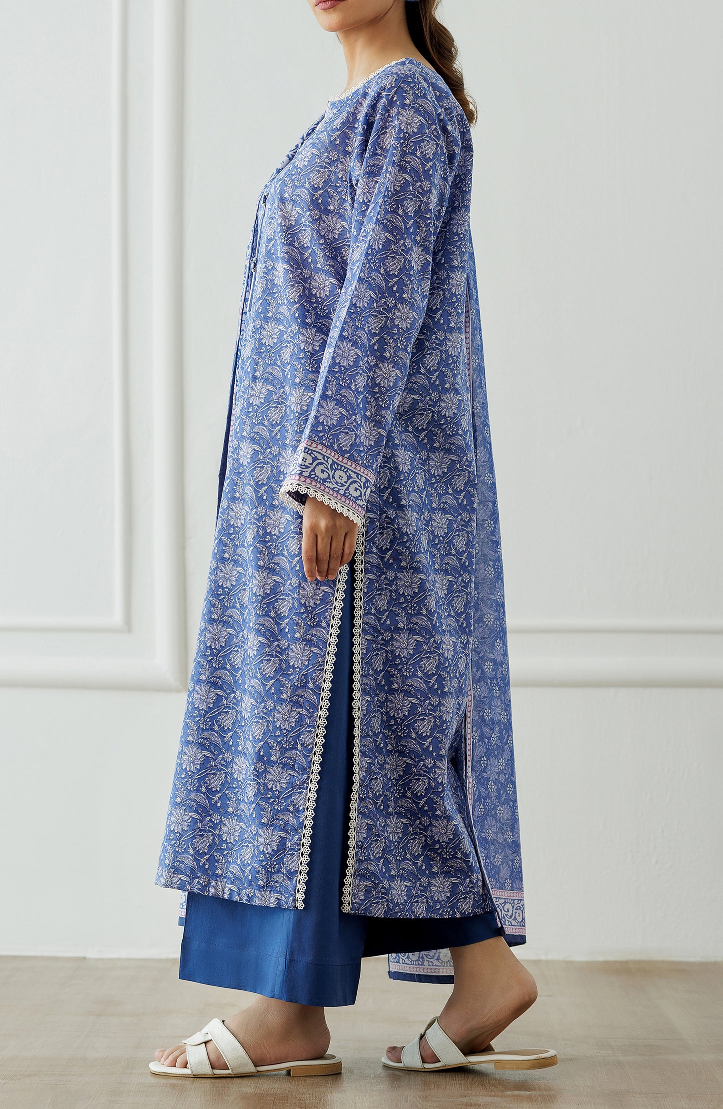 Unstitched Printed Shirt Dupatta & Pant - 3 Piece - OTL-25-006