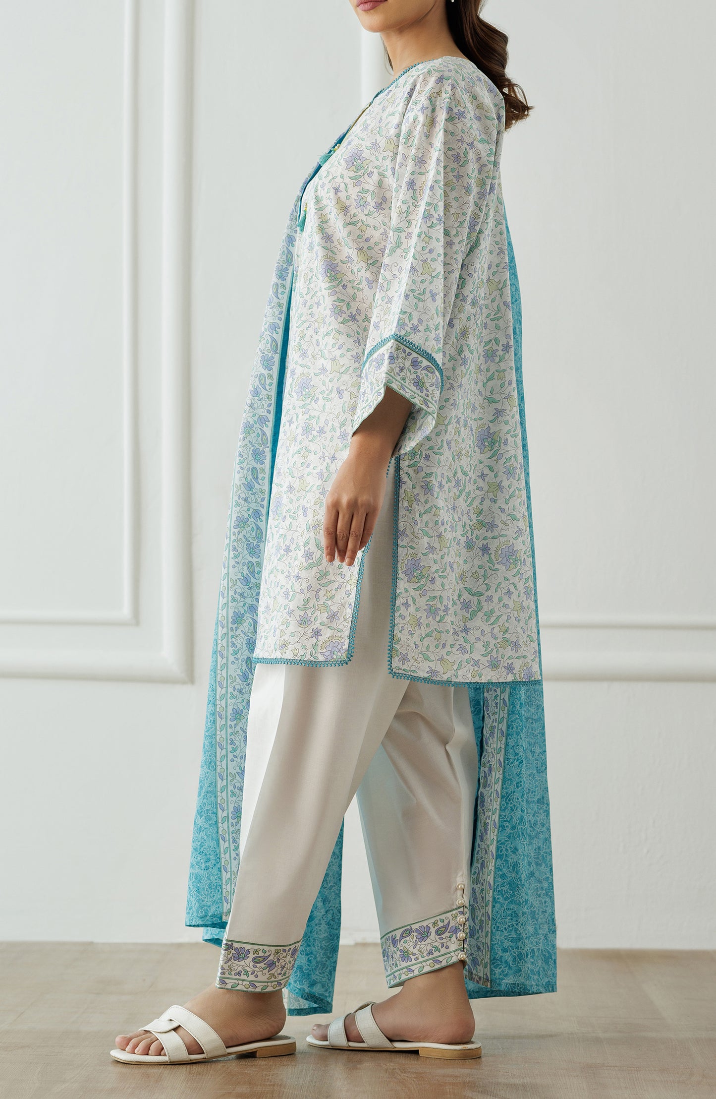 Stitched Printed Shirt Dupatta & Pant - 3 Piece - OTL-25-299