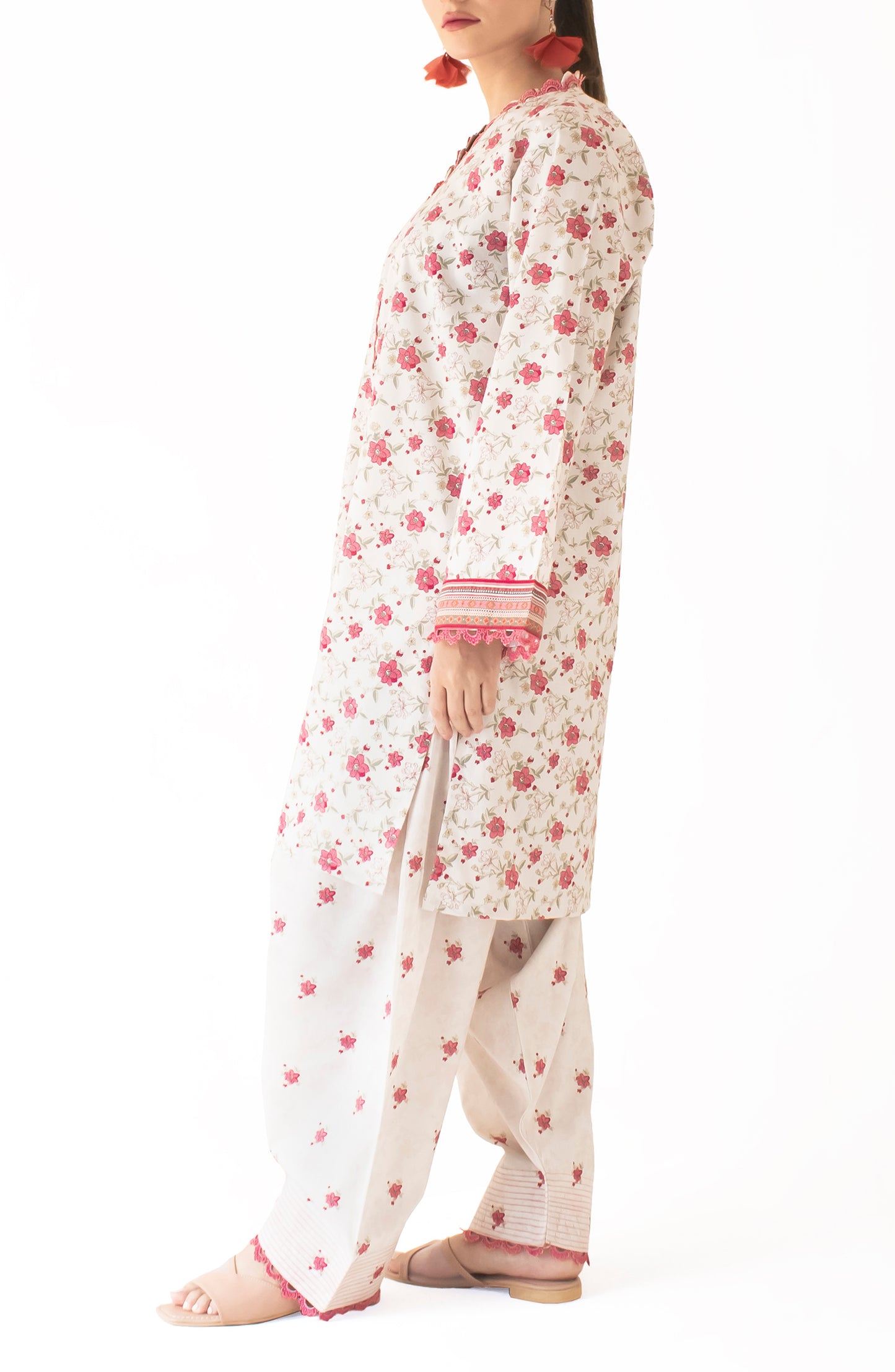 Unstitched Printed Shirt & Pant - 2 Piece - WRCV24S-2011