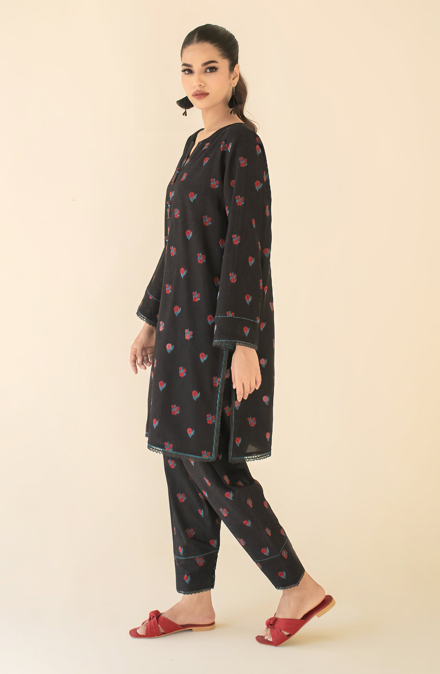 Stitched Printed Shirt & Pant - 2 Piece (CordSet) - WRCY24S-2004