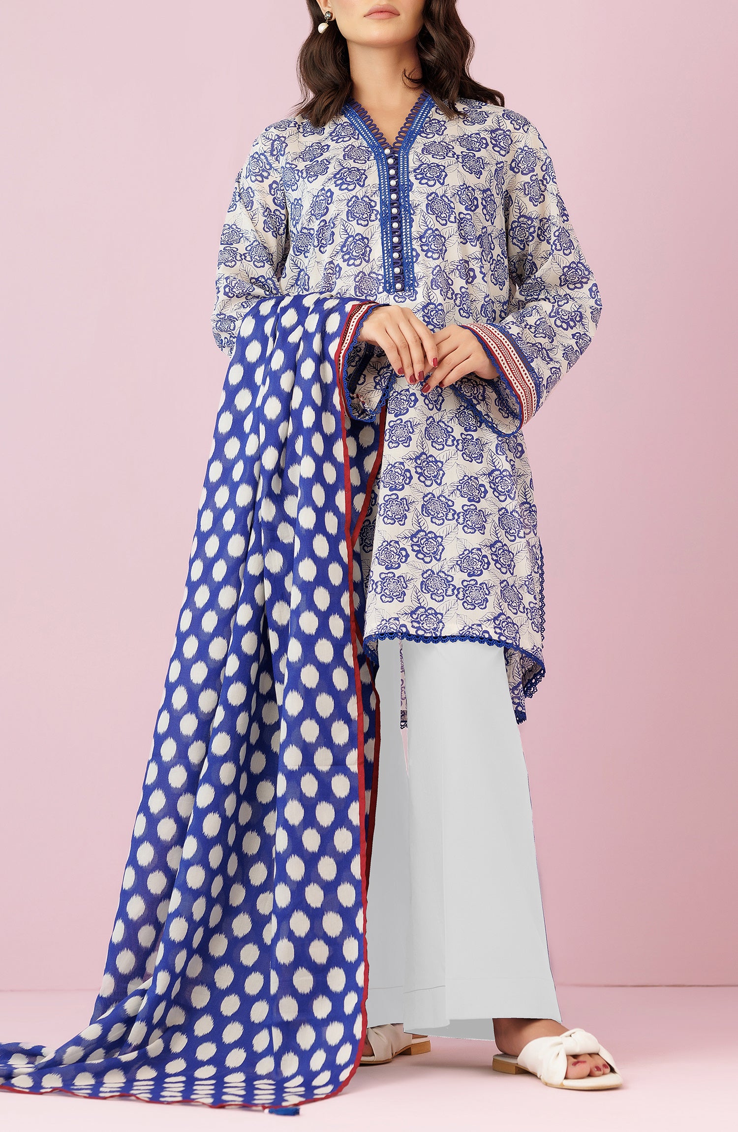 Unstitched | 3 Piece | Printed Lawn | OTL-24-127