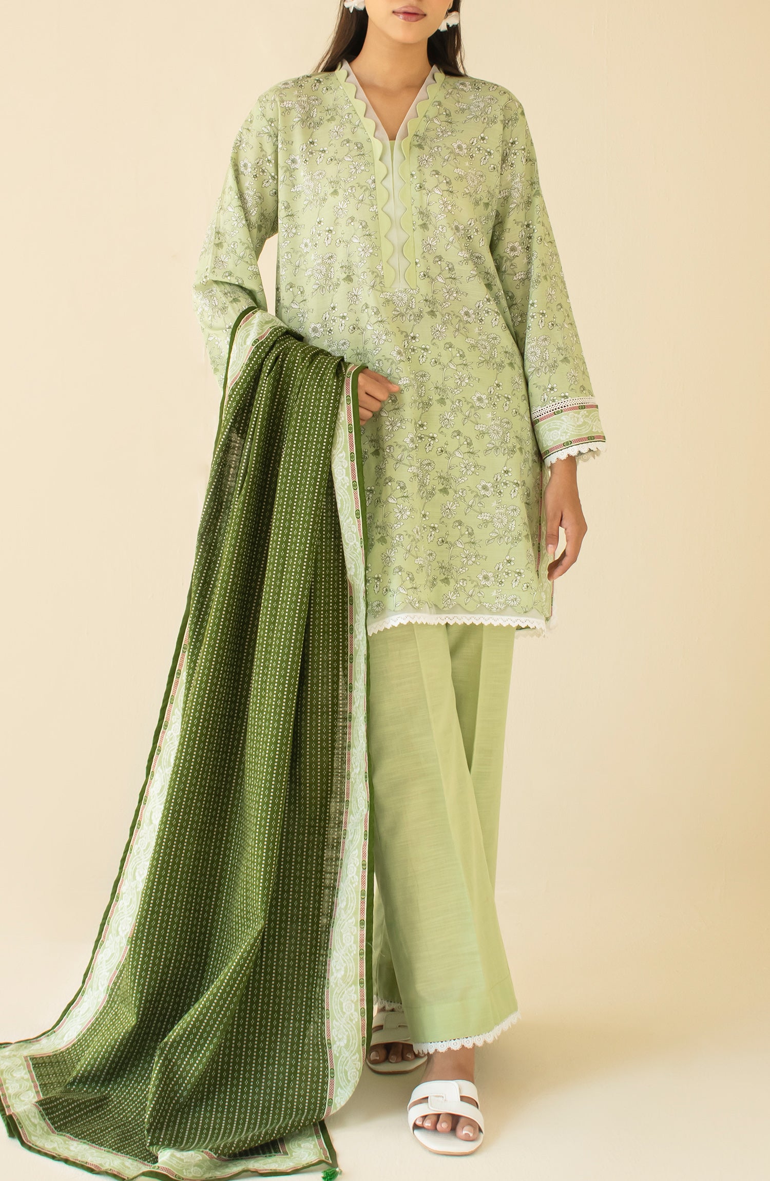 Unstitched | 3 Piece | Printed Khaddar | OTL-24-174