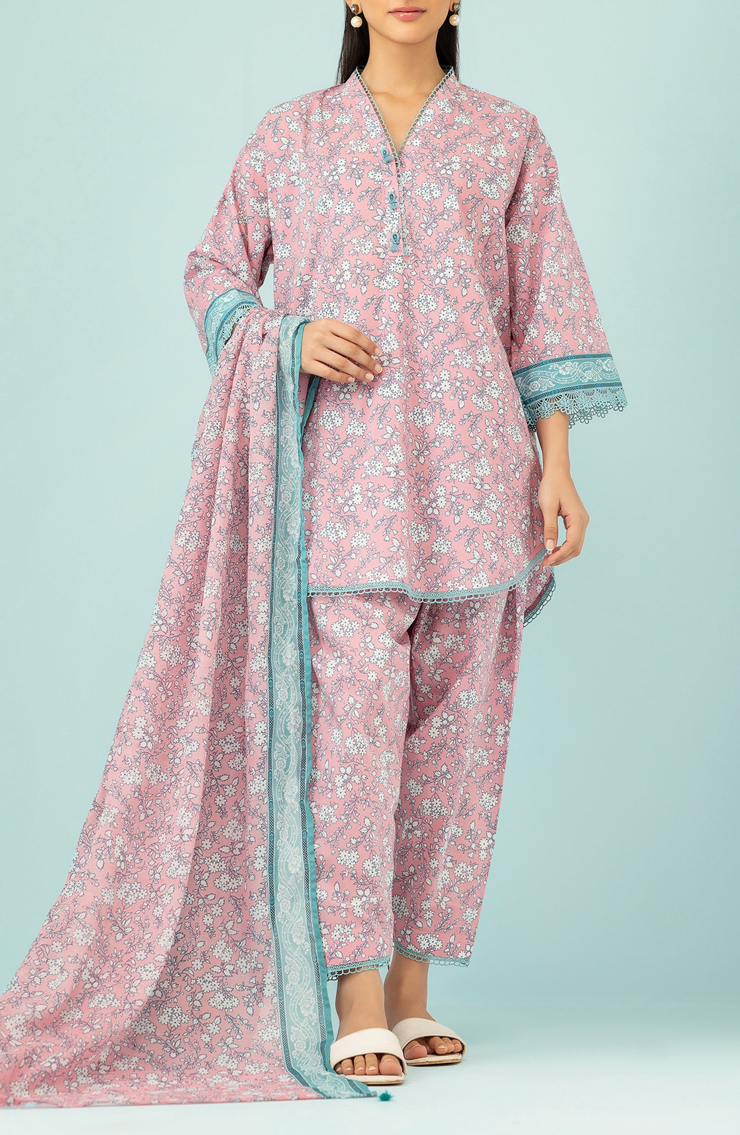 Unstitched | 3 Piece | Printed Lawn | OTL-24-429