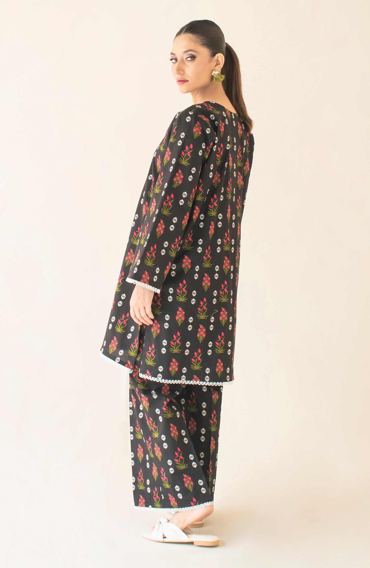 Stitched Printed Shirt & Pant - 2 Piece (COORDSET) - WRCC24W-2001