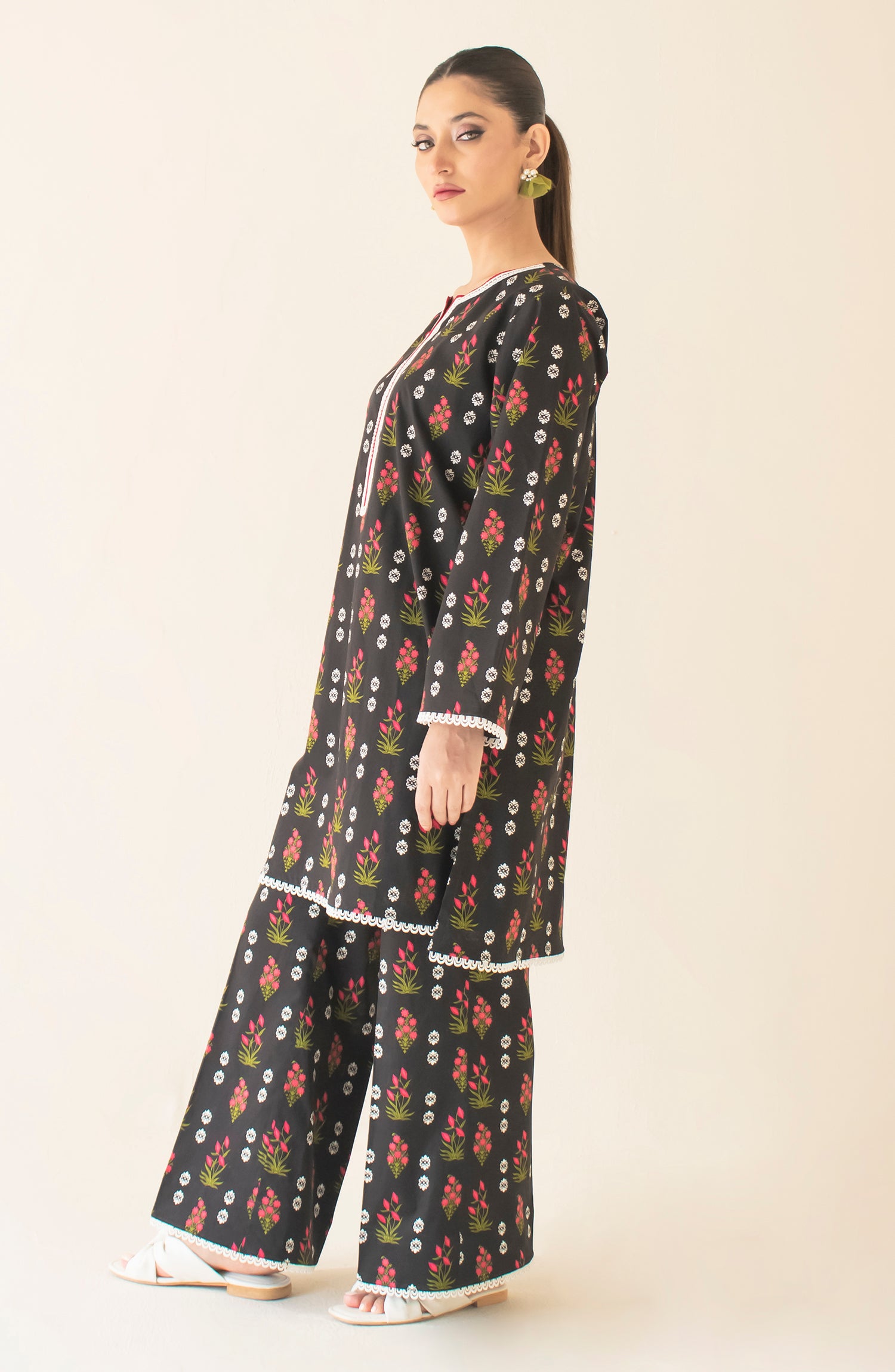 Stitched Printed Shirt & Pant - 2 Piece (COORDSET) - WRCC24W-2001