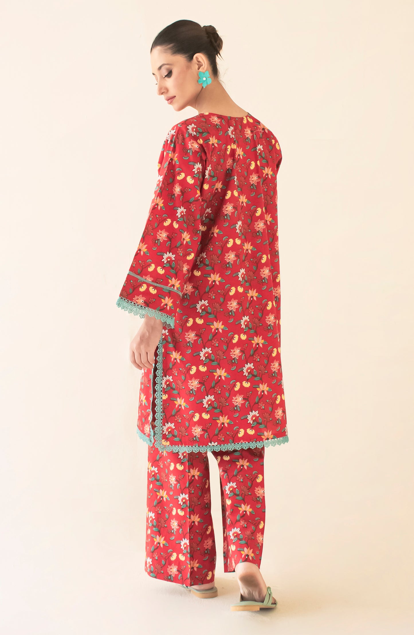 Stitched Printed Shirt & Pant - 2 Piece (COORDSET) - WRCC24W-2002