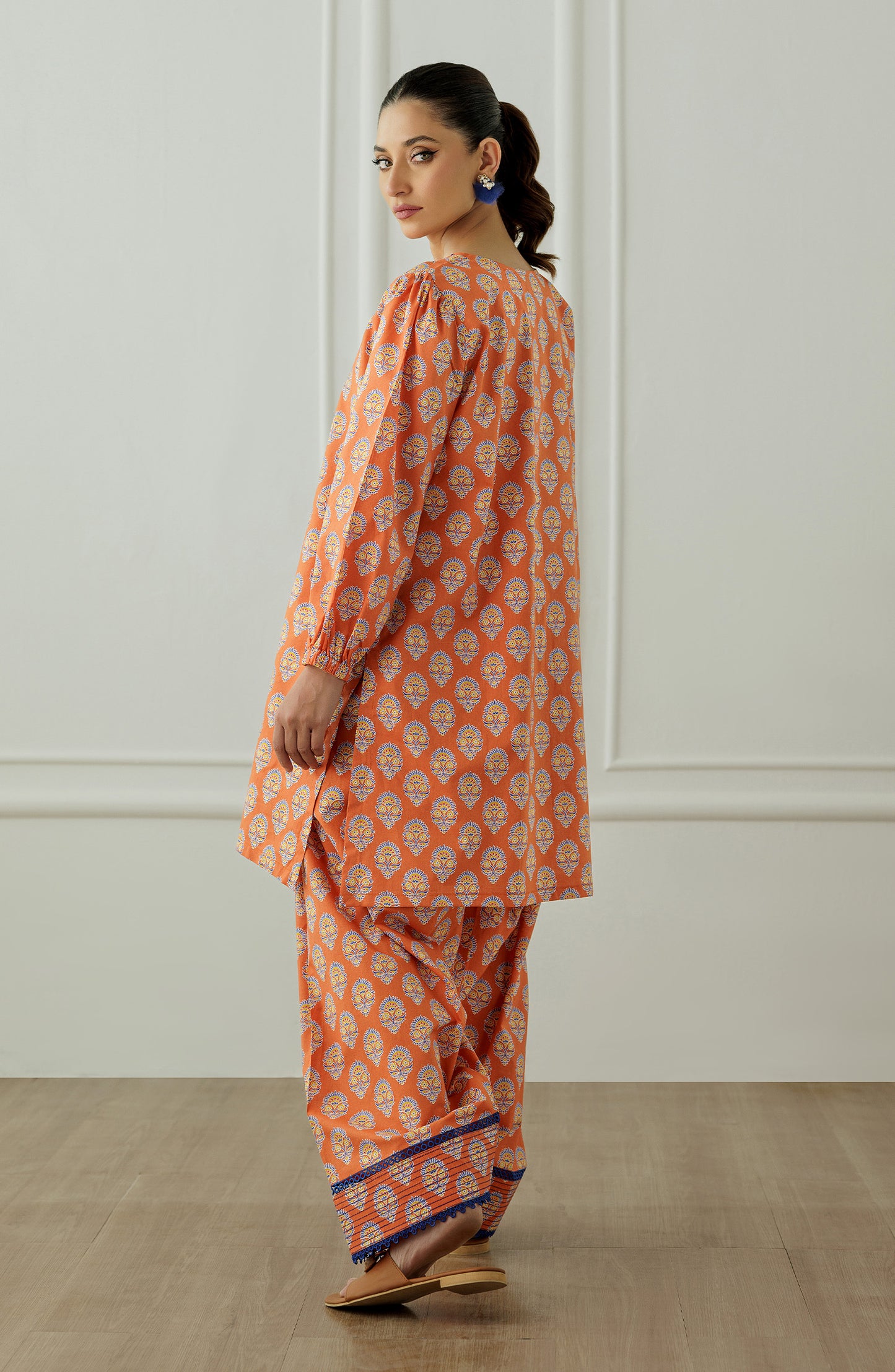 Stitched Printed Shirt & Pant - 2 Piece (COORDSET) - WRCC24W-2006