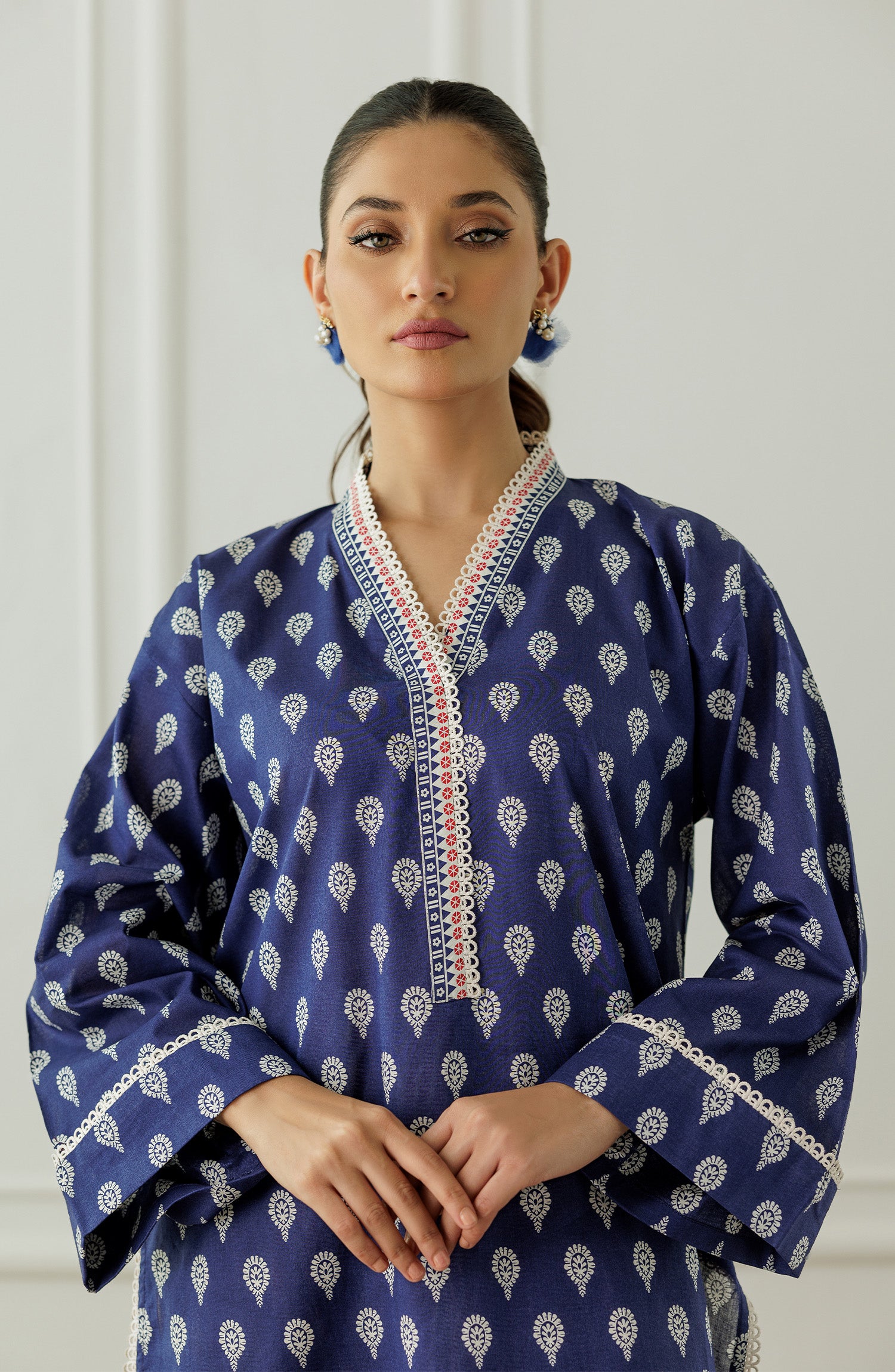 Stitched Printed Shirt & Pant - 2 Piece (COORDSET) - WRCC24W-2007