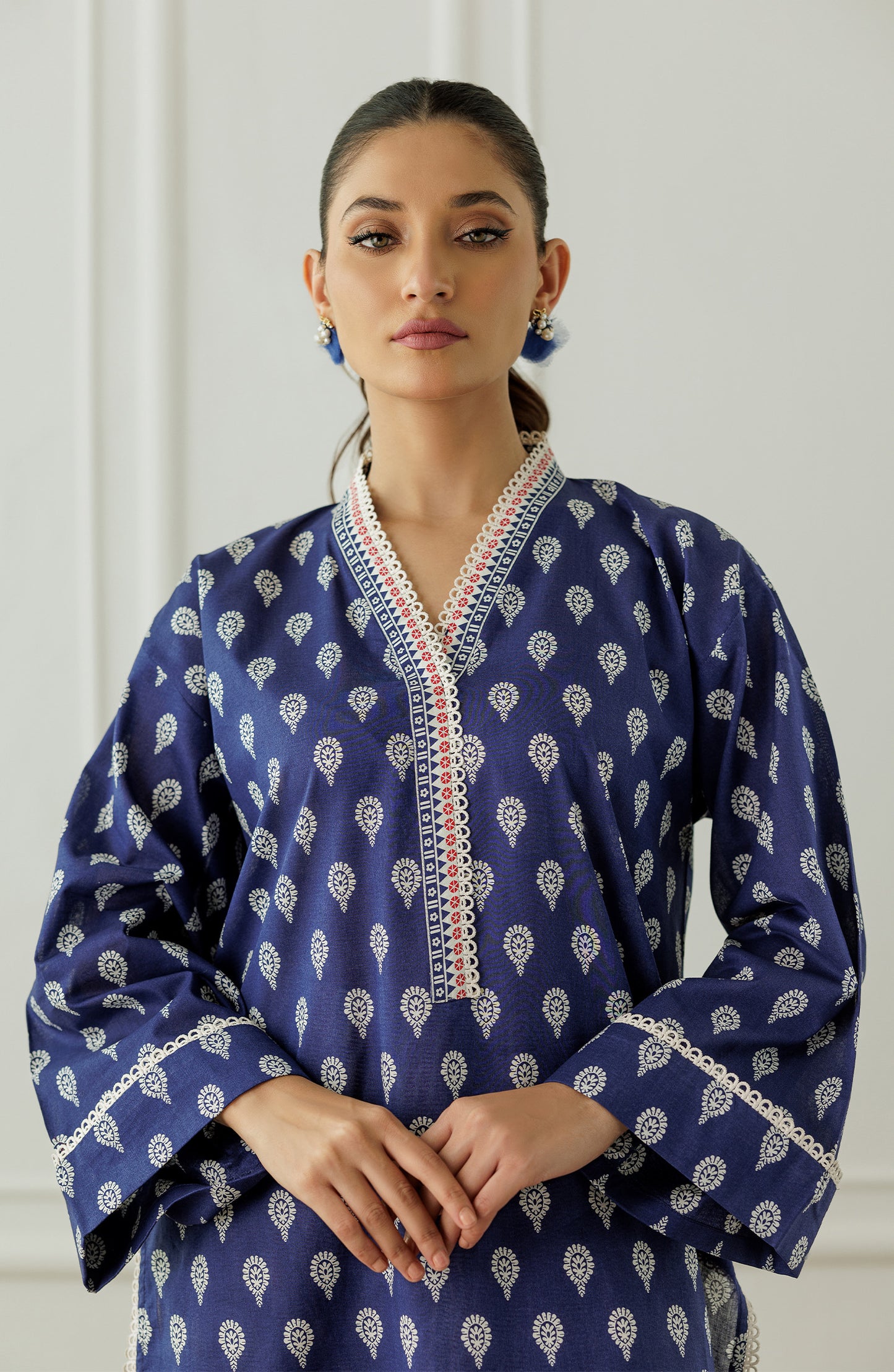 Stitched Printed Shirt & Pant - 2 Piece (COORDSET) - WRCC24W-2007