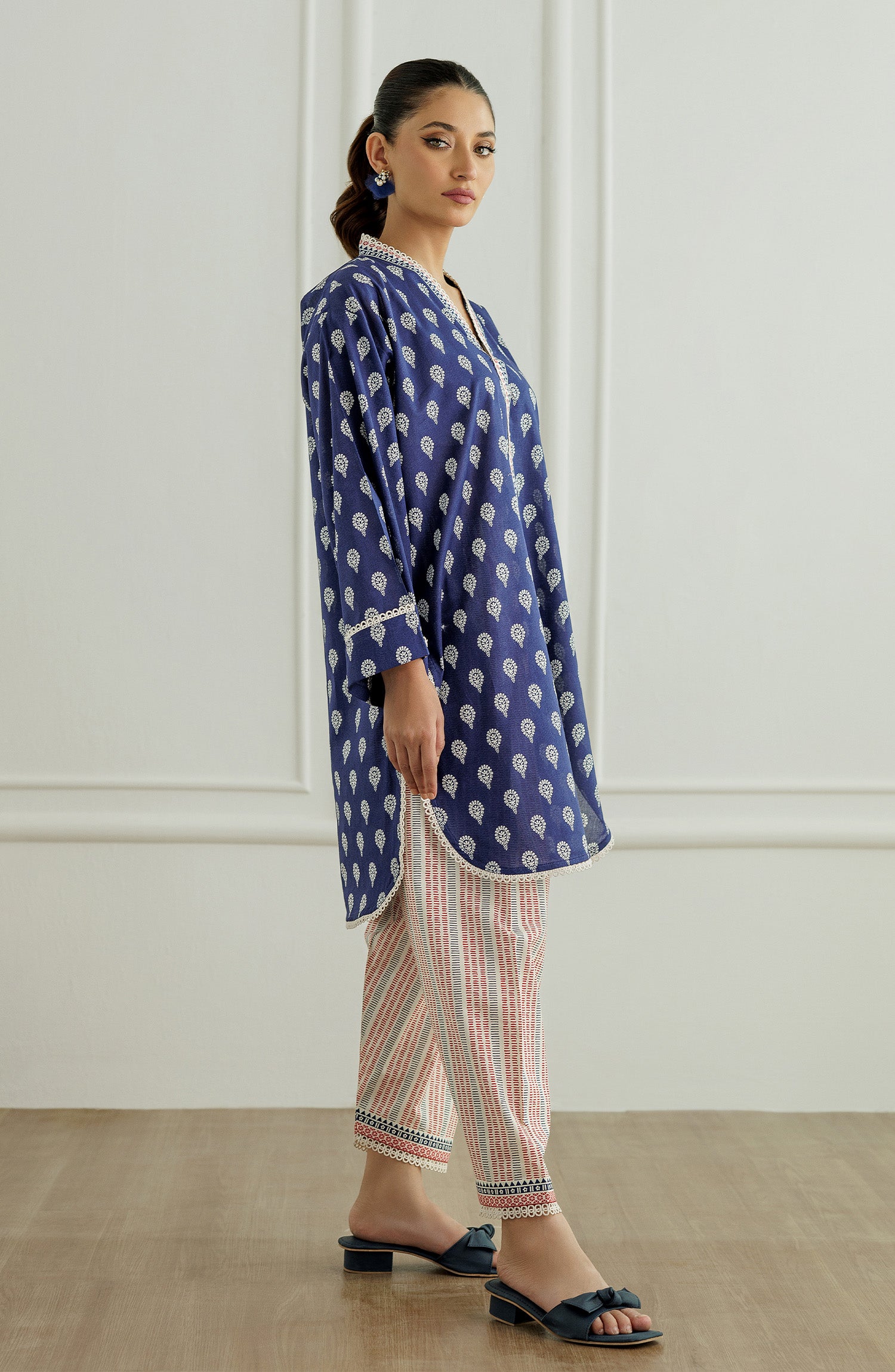 Stitched Printed Shirt & Pant - 2 Piece (COORDSET) - WRCC24W-2007