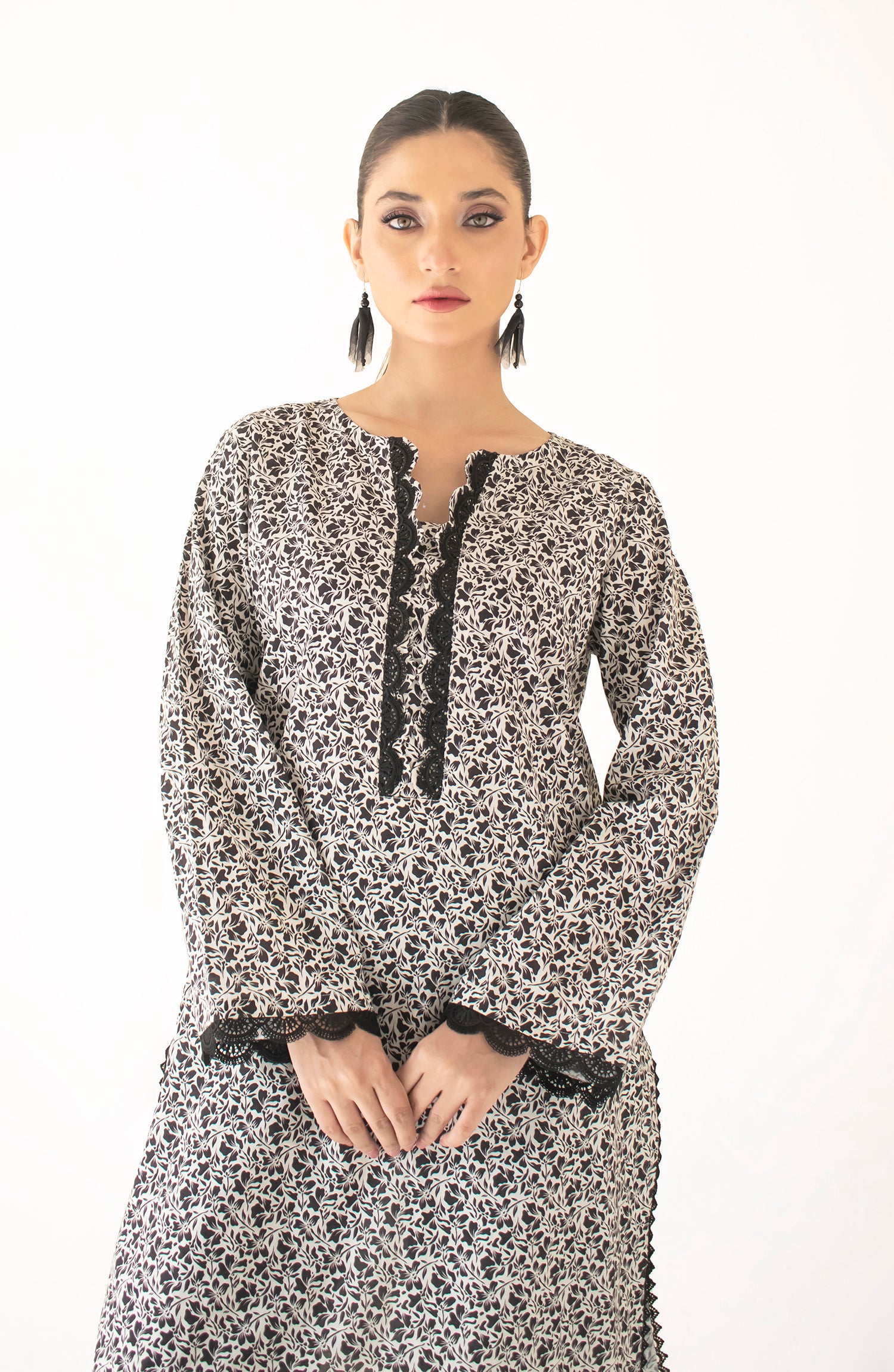 Stitched Printed Shirt & Pant - 2 Piece (COORDSET) - WRCV24S-2004