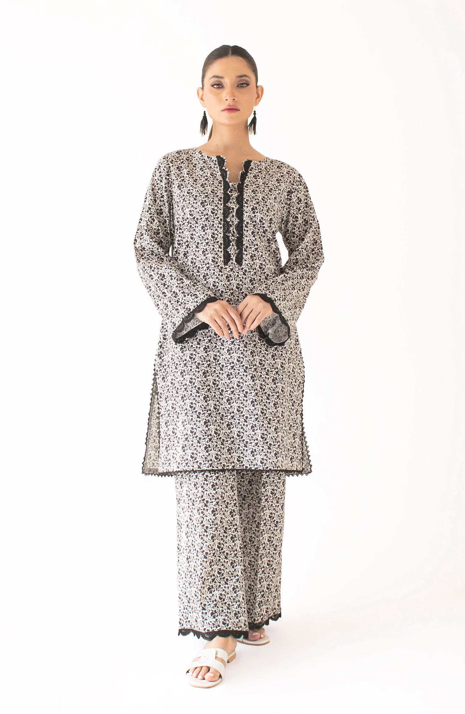 Stitched Printed Shirt & Pant - 2 Piece (COORDSET) - WRCV24S-2004