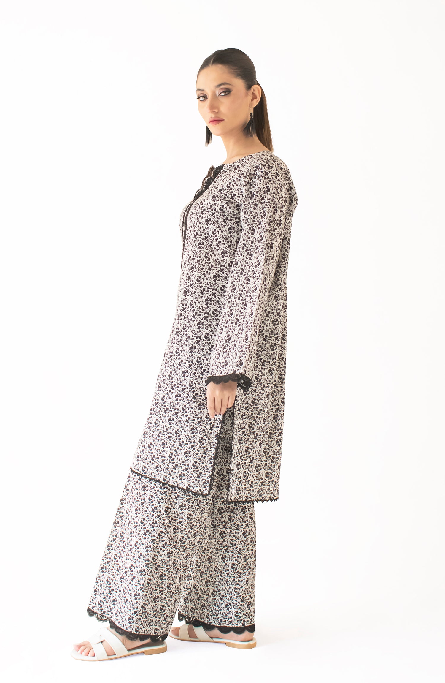 Stitched Printed Shirt & Pant - 2 Piece (COORDSET) - WRCV24S-2004