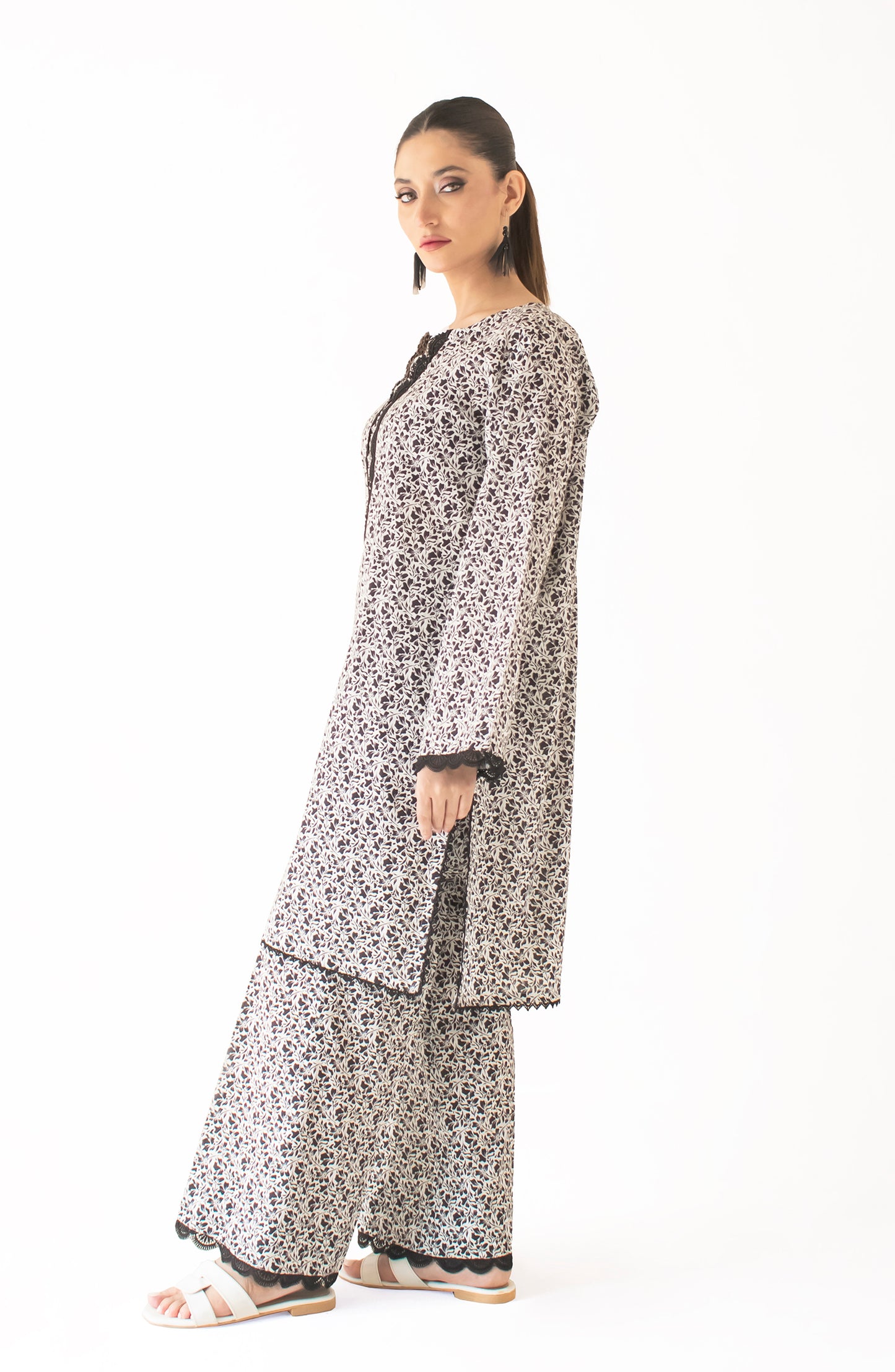 Stitched Printed Shirt & Pant - 2 Piece (COORDSET) - WRCV24S-2004