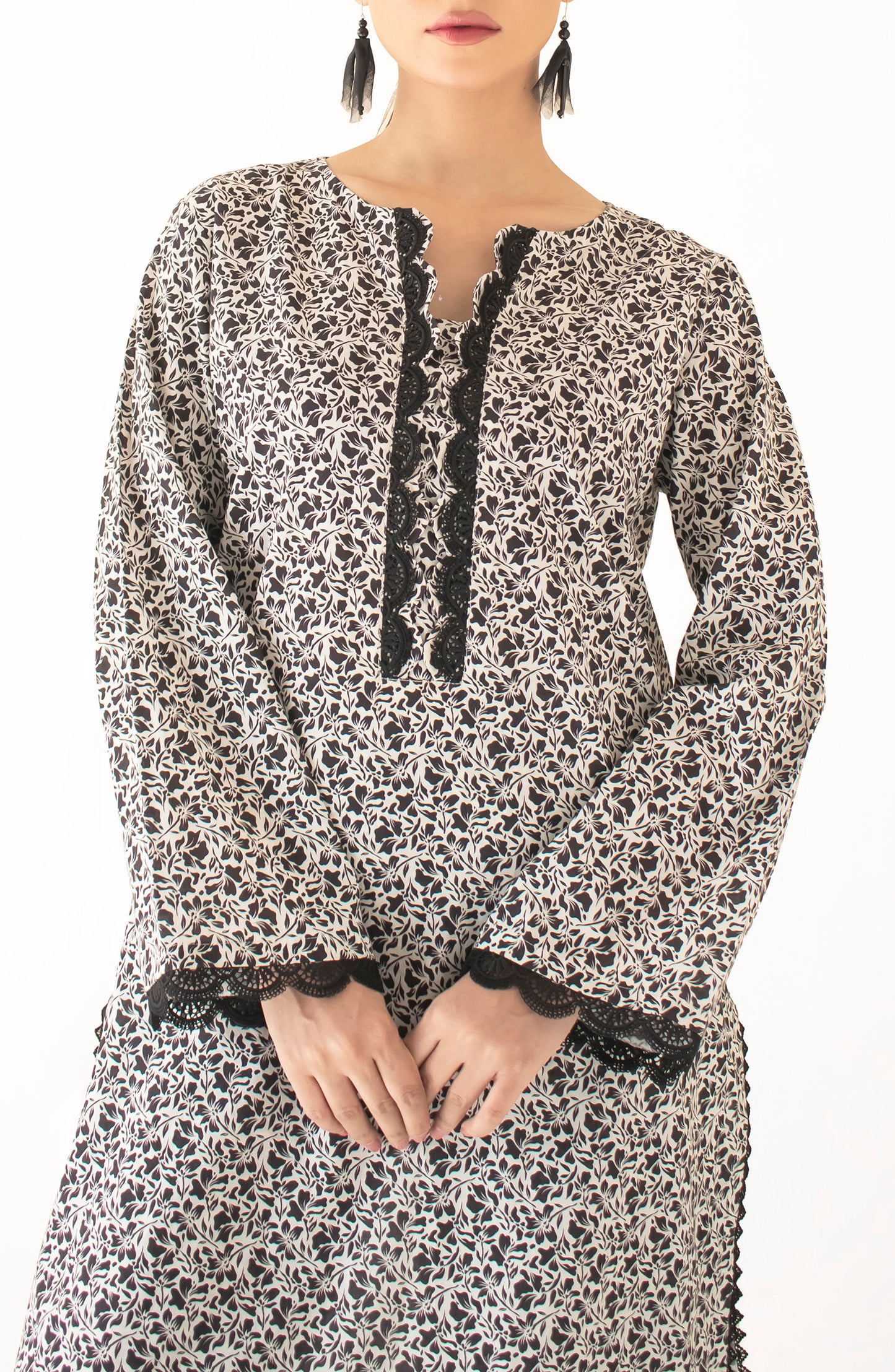 Unstitched Printed Shirt & Pant - 2 Piece (COORDSET) - WRCV24S-2004