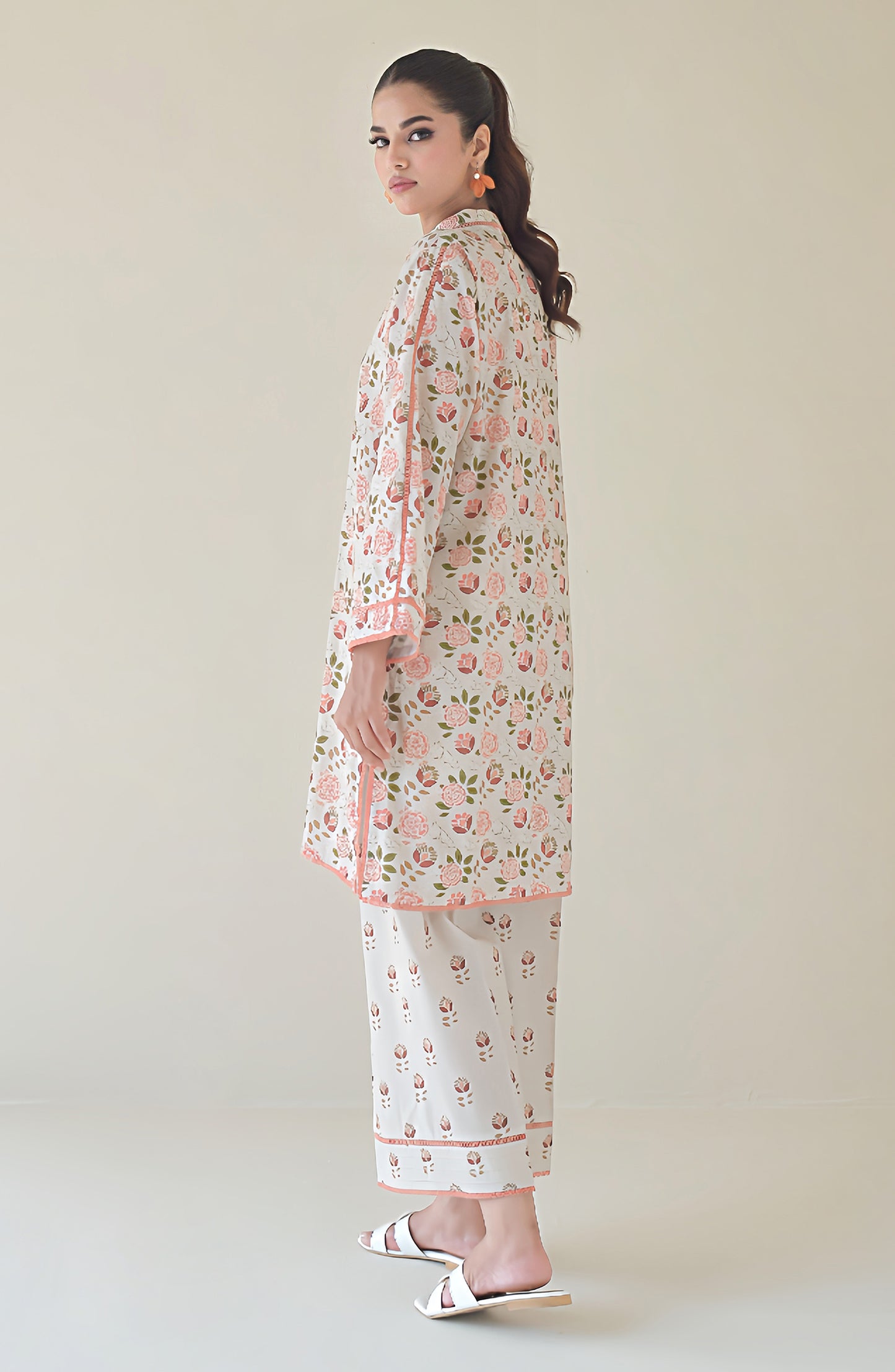 Stitched Printed Shirt & Pant - 2 Piece (COORDSET) - WRCV24S-2006