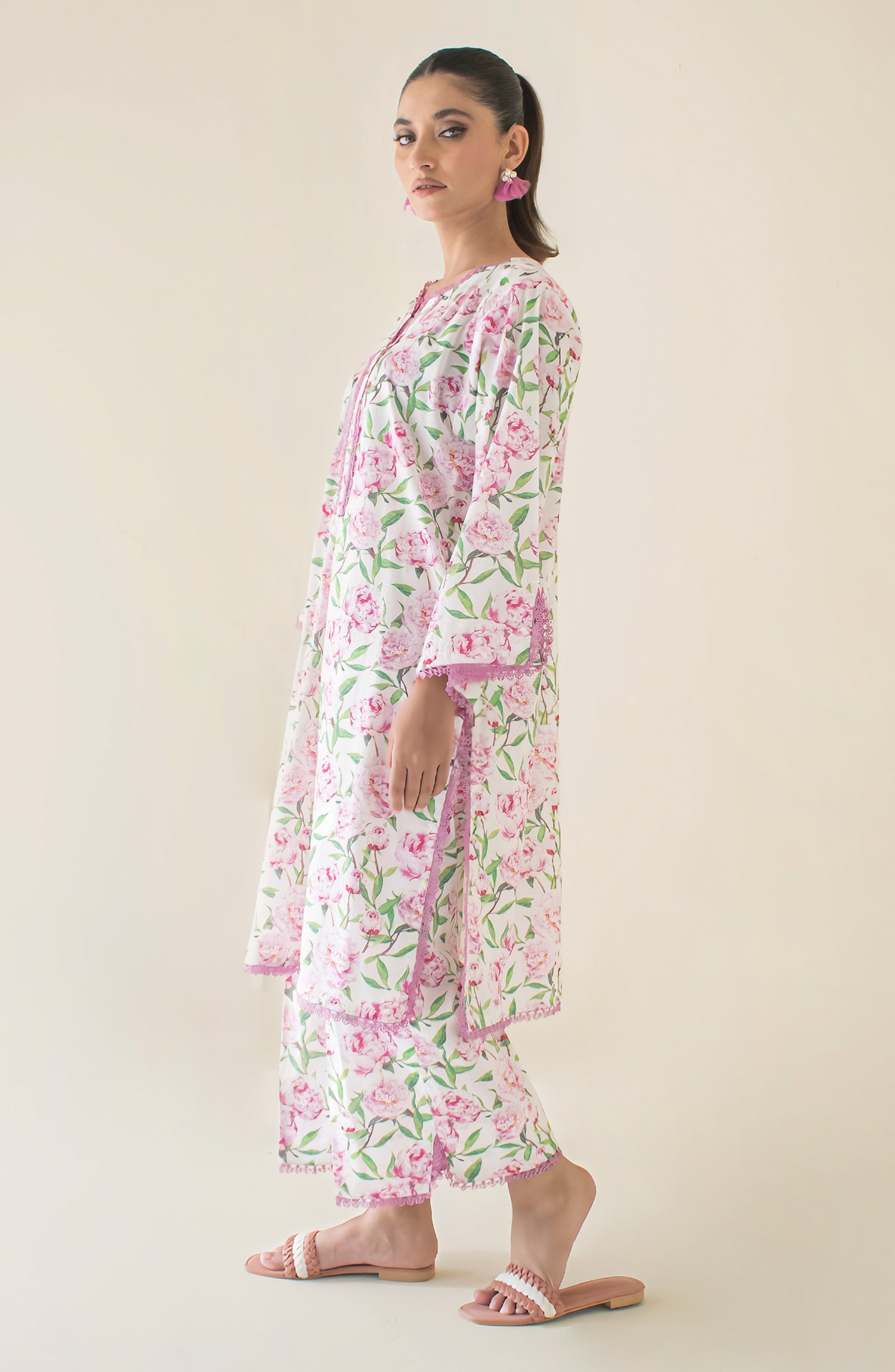 Stitched Printed Shirt & Pant - 2 Piece (COORDSET) - WRCV24S-2015