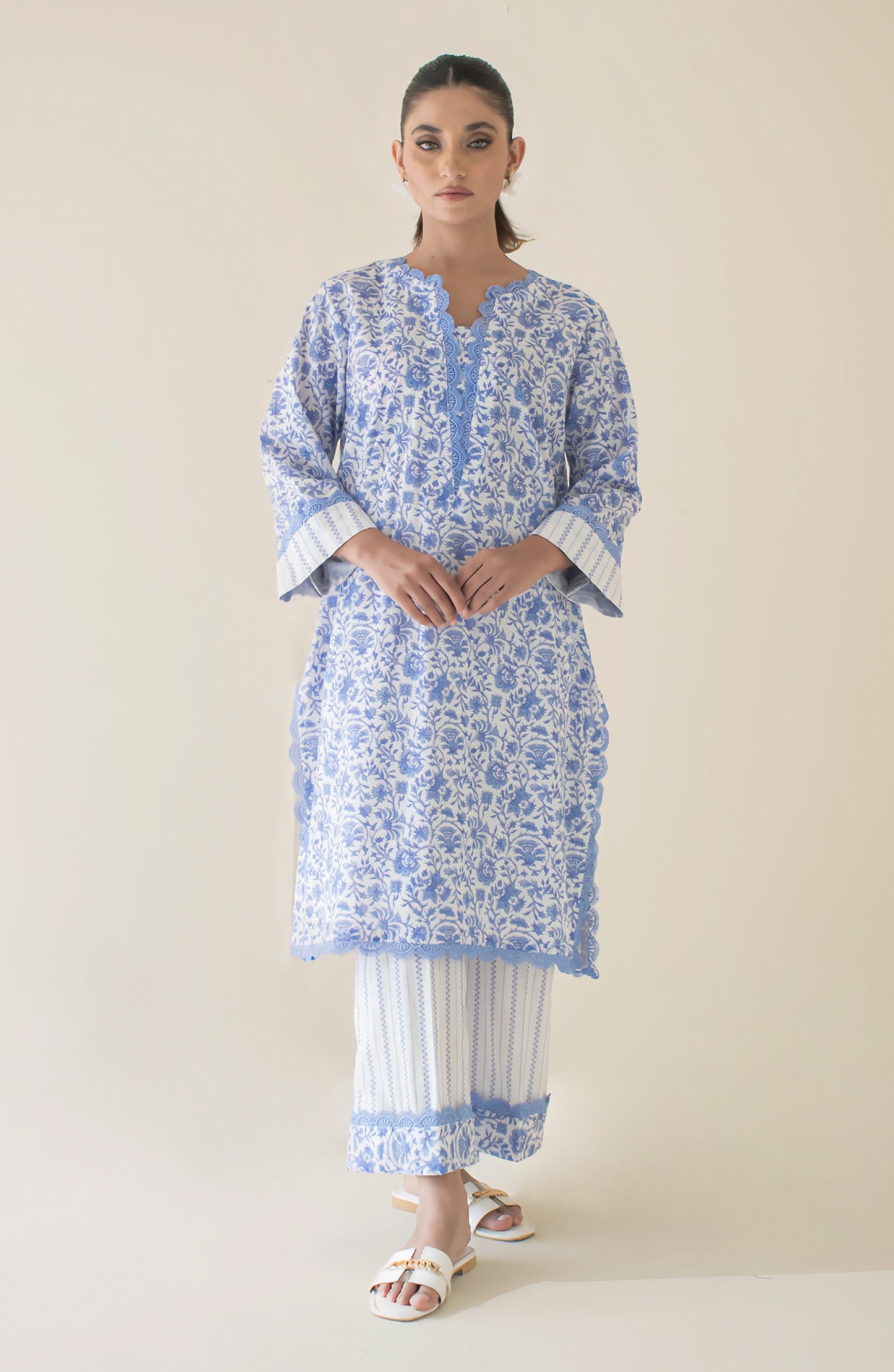 Stitched Printed Shirt & Pant - 2 Piece (COORDSET) - WRCV24S-2020