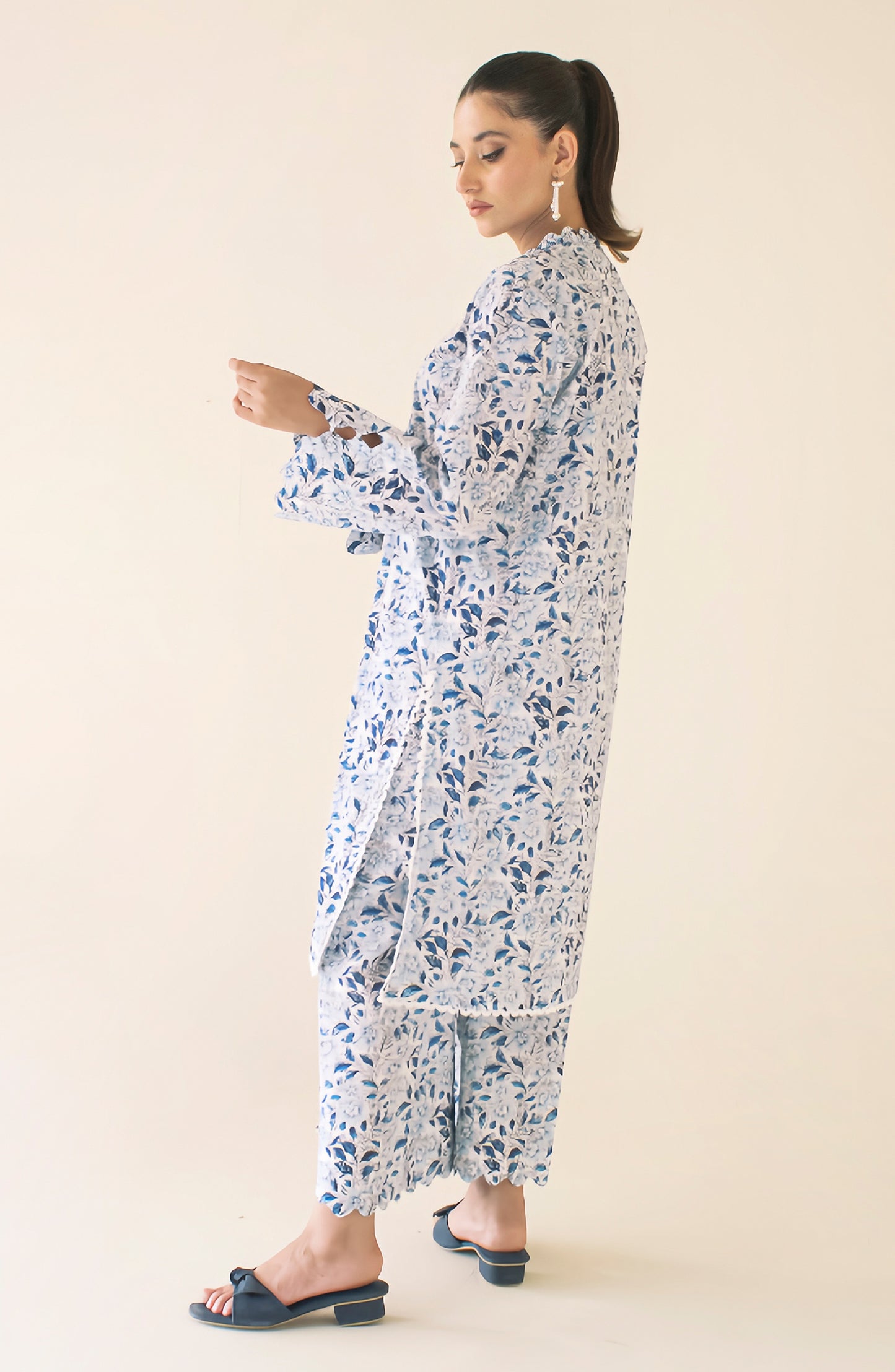 Stitched Printed Shirt & Pant - 2 Piece (COORDSET) - WRCV24S-2022