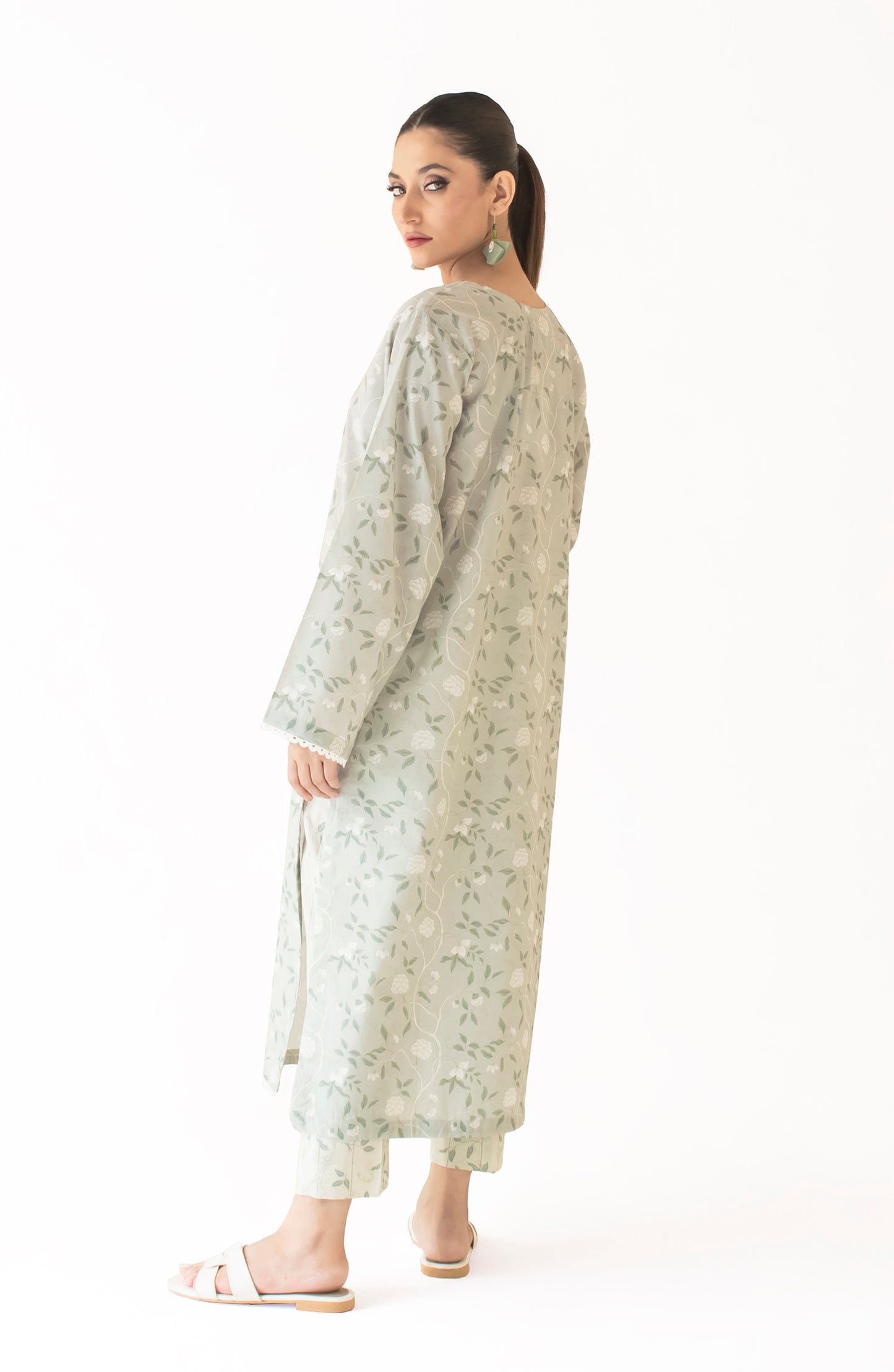 Stitched Printed Shirt & Pant - 2 Piece (COORDSET) - WRCV24S-2024