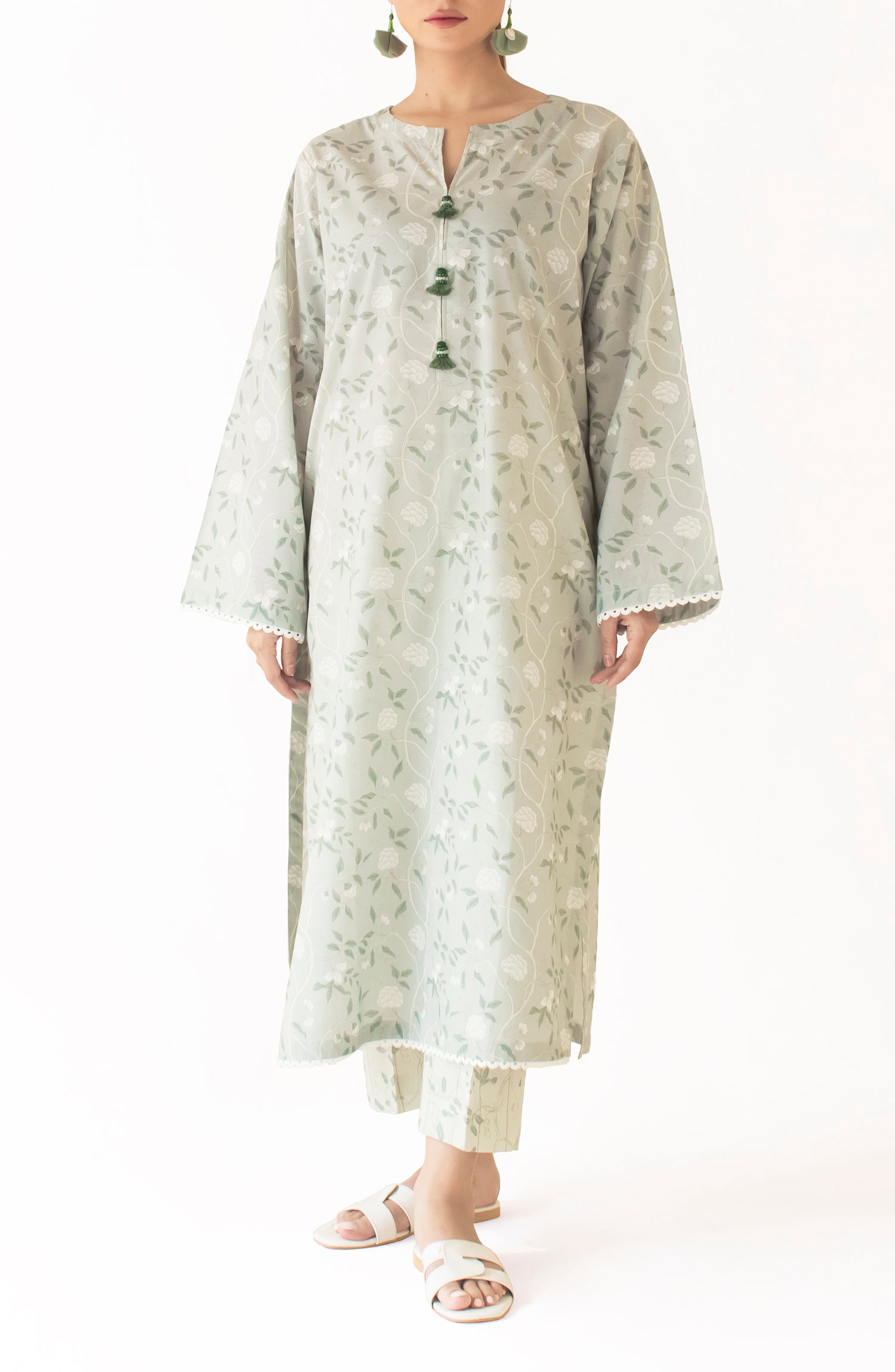 Stitched Printed Shirt & Pant - 2 Piece (COORDSET) - WRCV24S-2024