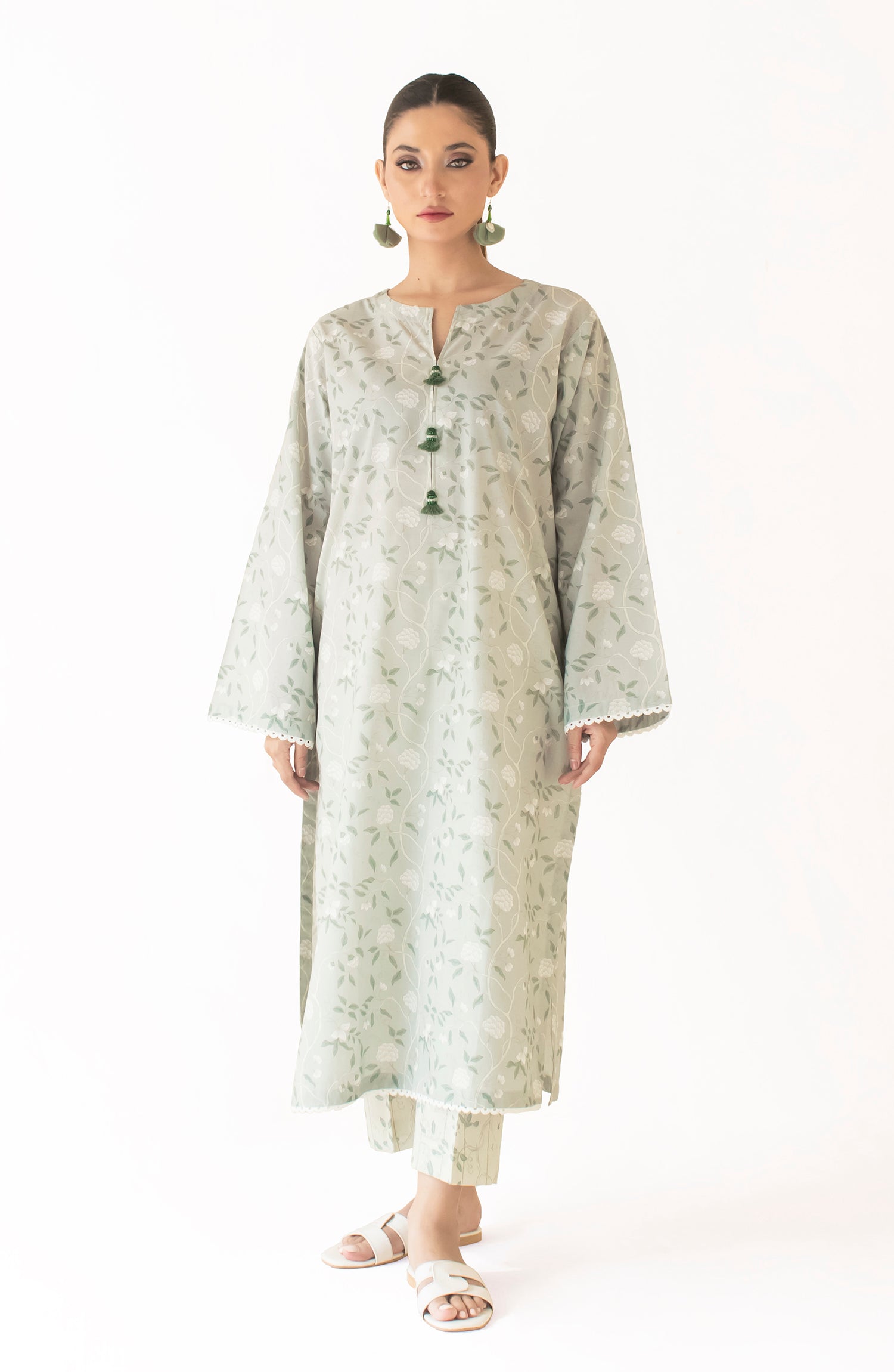 Stitched Printed Shirt & Pant - 2 Piece (COORDSET) - WRCV24S-2024