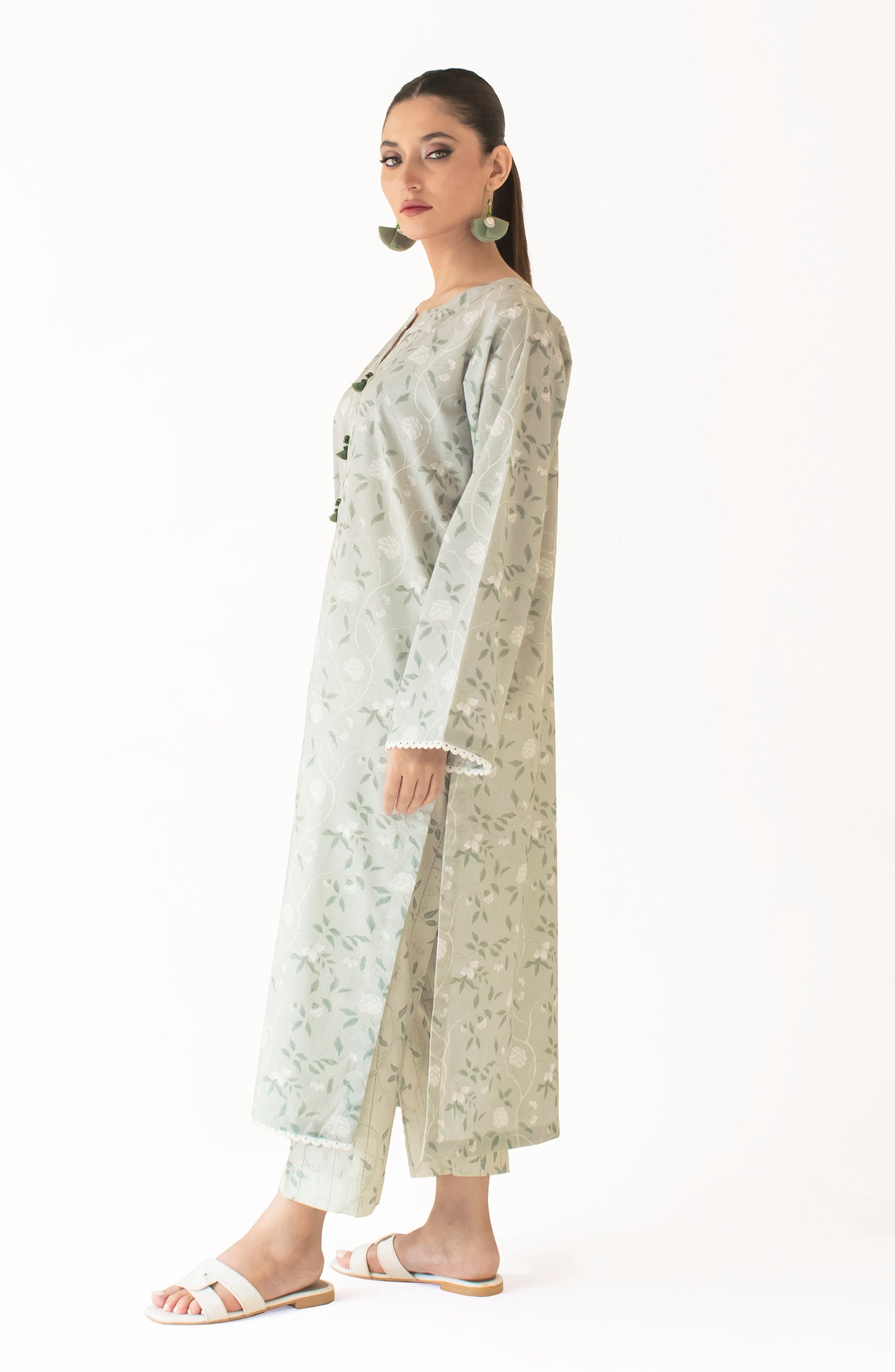 Stitched Printed Shirt & Pant - 2 Piece (COORDSET) - WRCV24S-2024