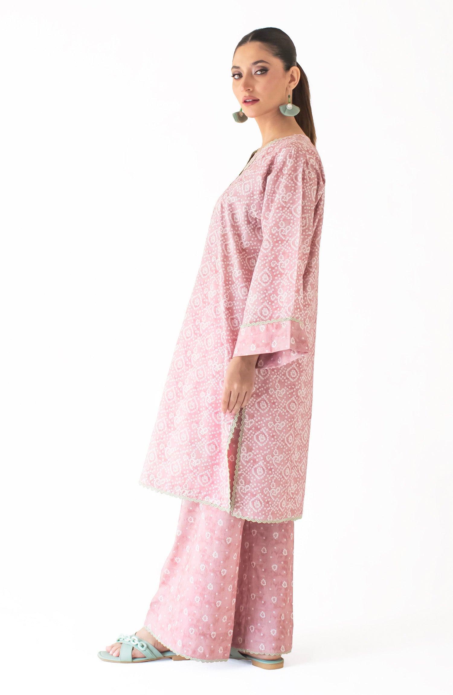 Stitched Printed Shirt & Pant - 2 Piece (COORDSET) - WRCV24S-2034