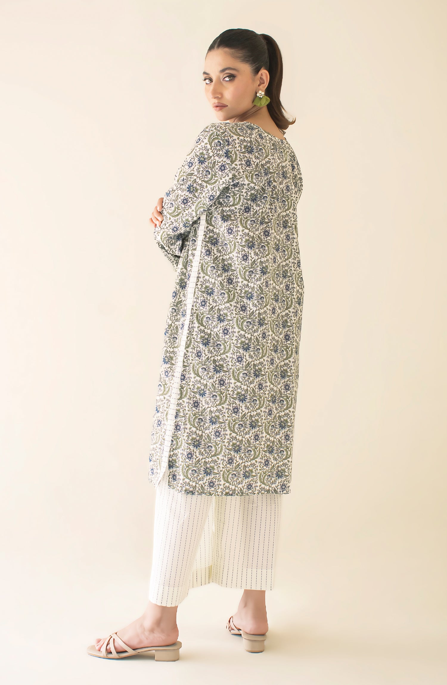 Stitched Printed Shirt & Pant - 2 Piece (COORDSET) - WRCV24S-2036