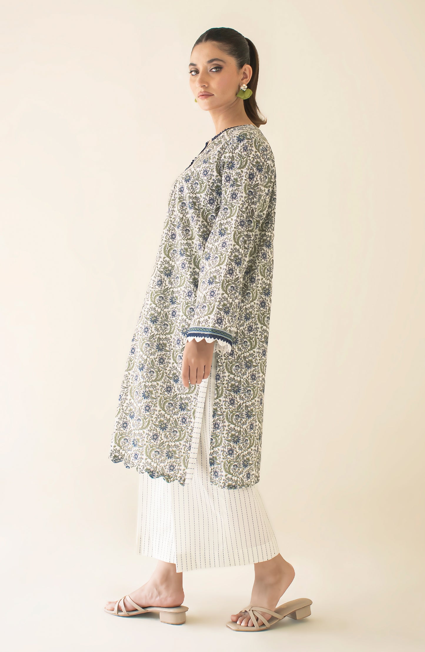 Stitched Printed Shirt & Pant - 2 Piece (COORDSET) - WRCV24S-2036