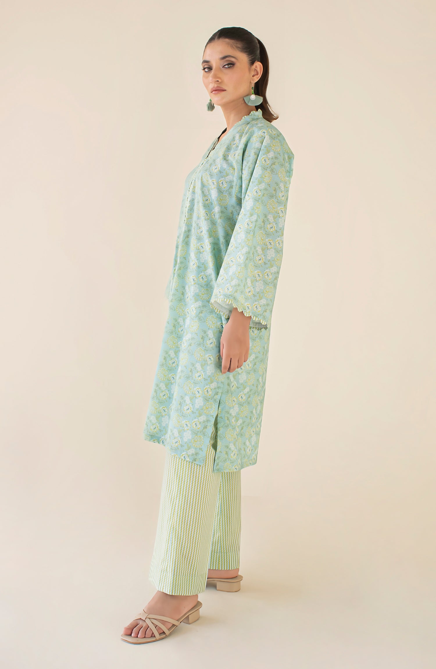 Stitched Printed Shirt & Pant - 2 Piece (COORDSET) - WRCV24S-2040