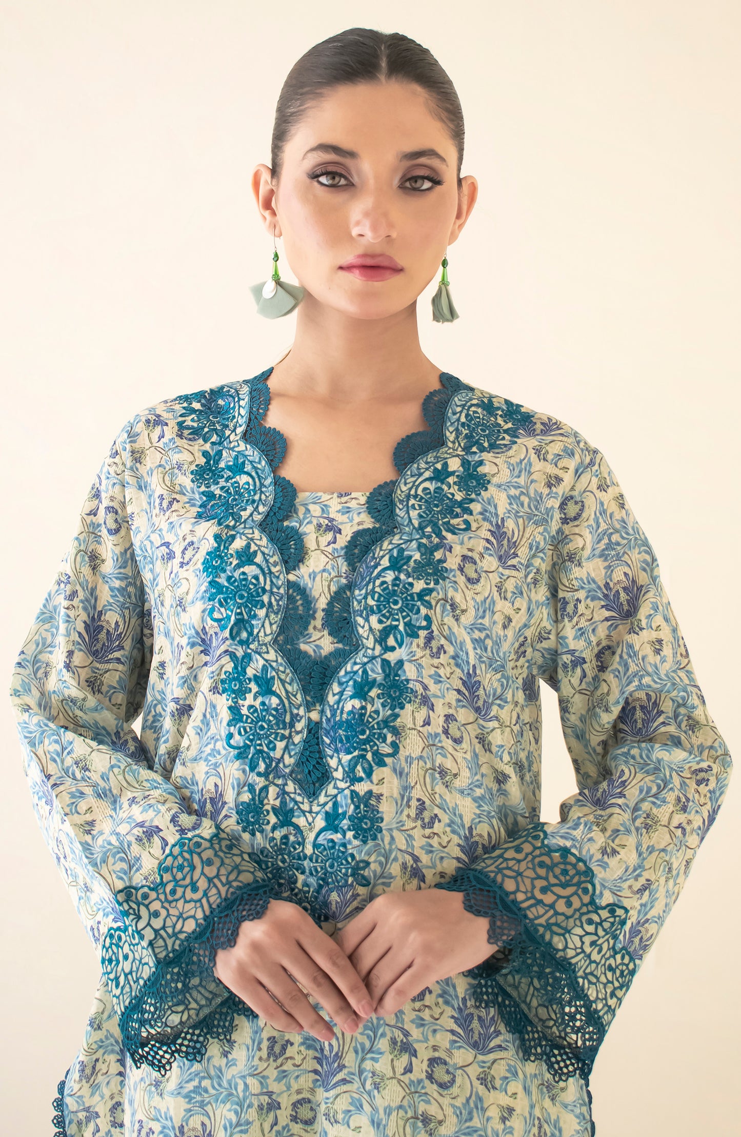 Stitched Embroidered Shirt (1PC) - WRFC24S-1001