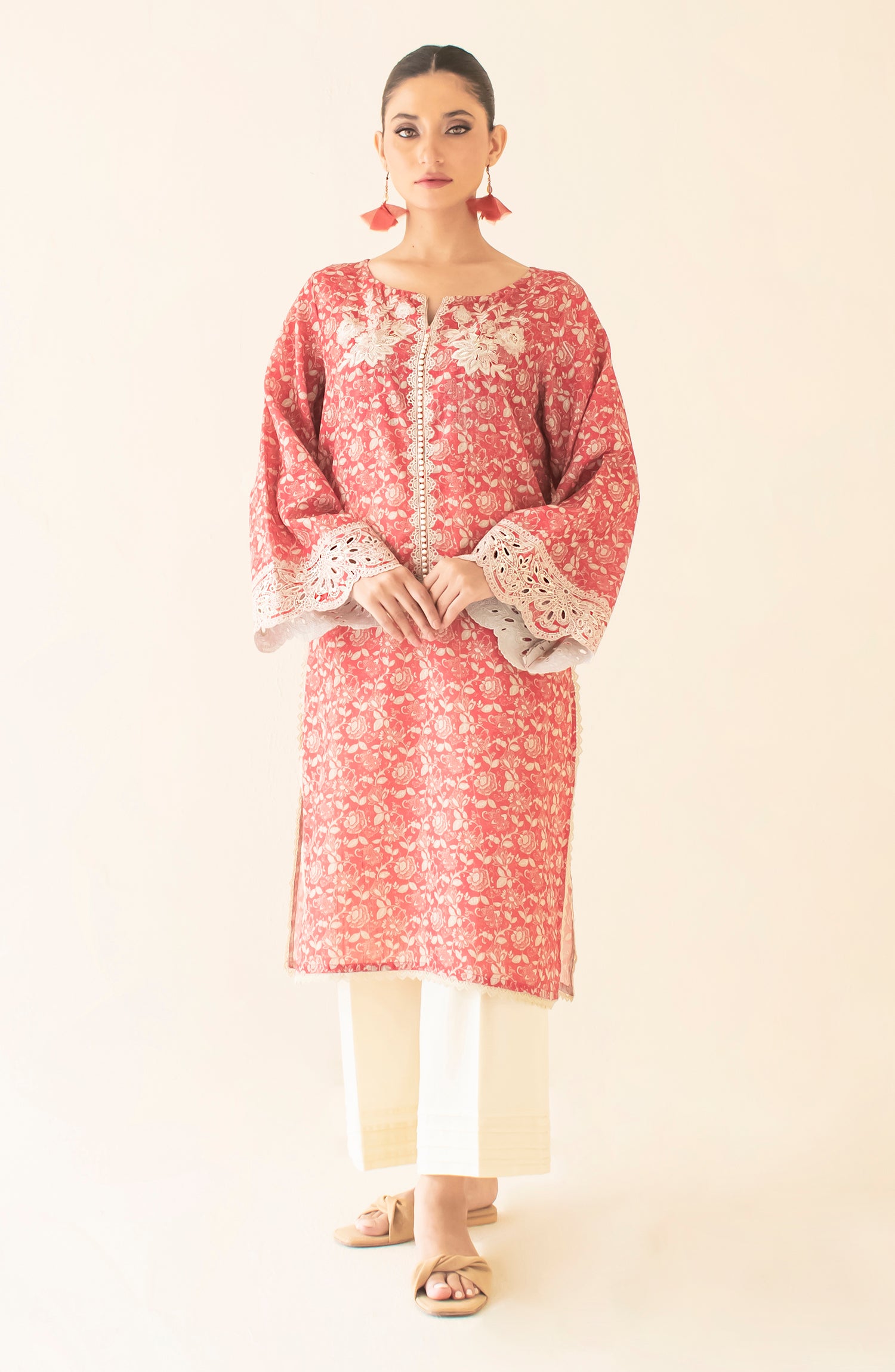 Stitched Embroidered Shirt (1PC) - WRFC24S-1005