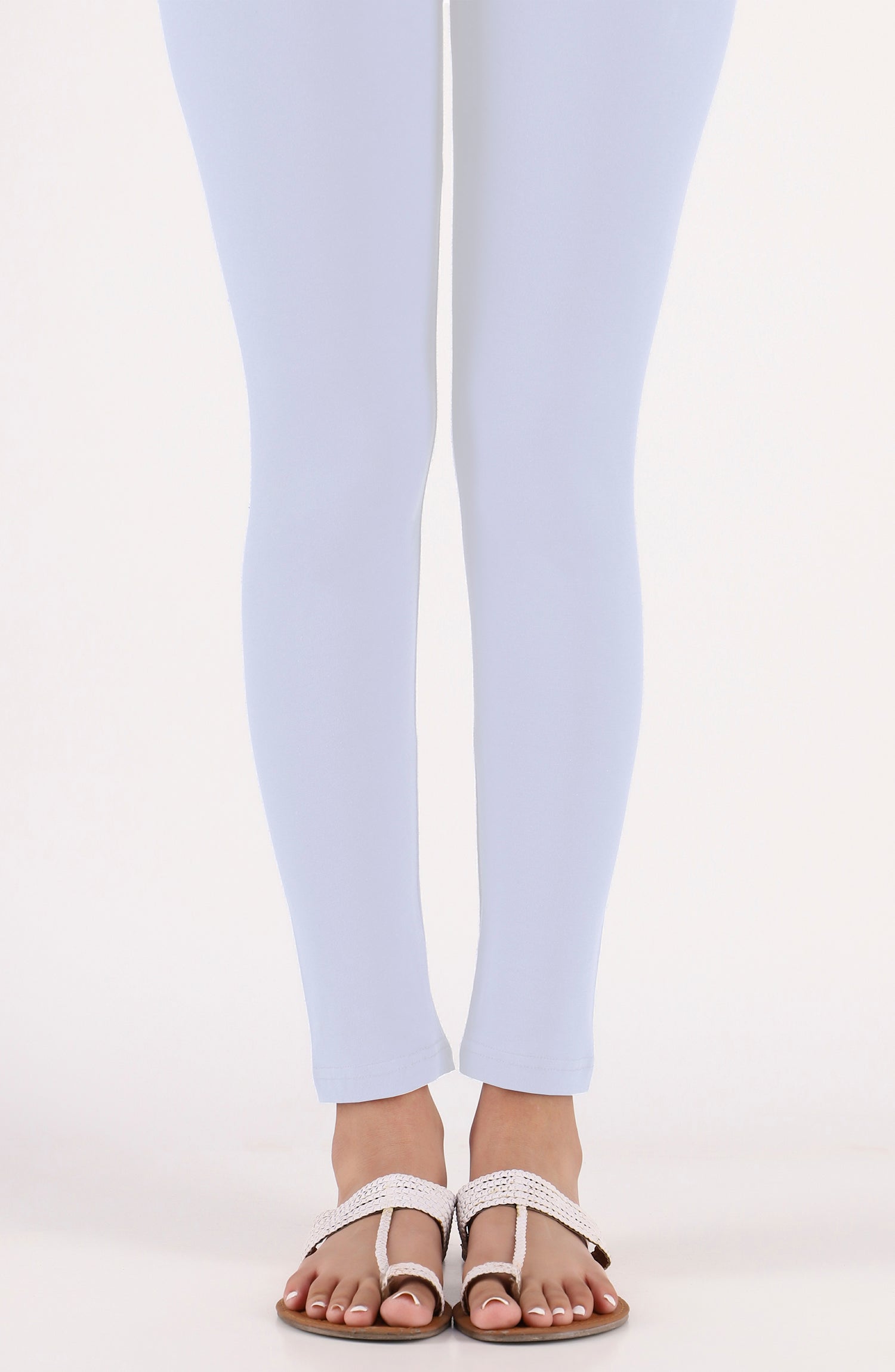 Stitched Bottoms 1 Piece Plain Cotton Jersey Tights